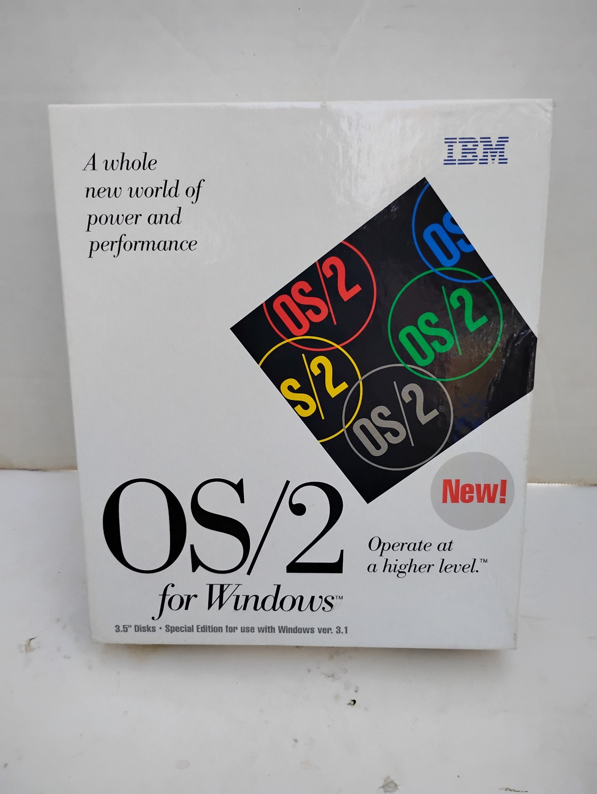 IBM OS/2 Special Edition for Windows 3.1 Diskettes Version 2.1 Windows Washer