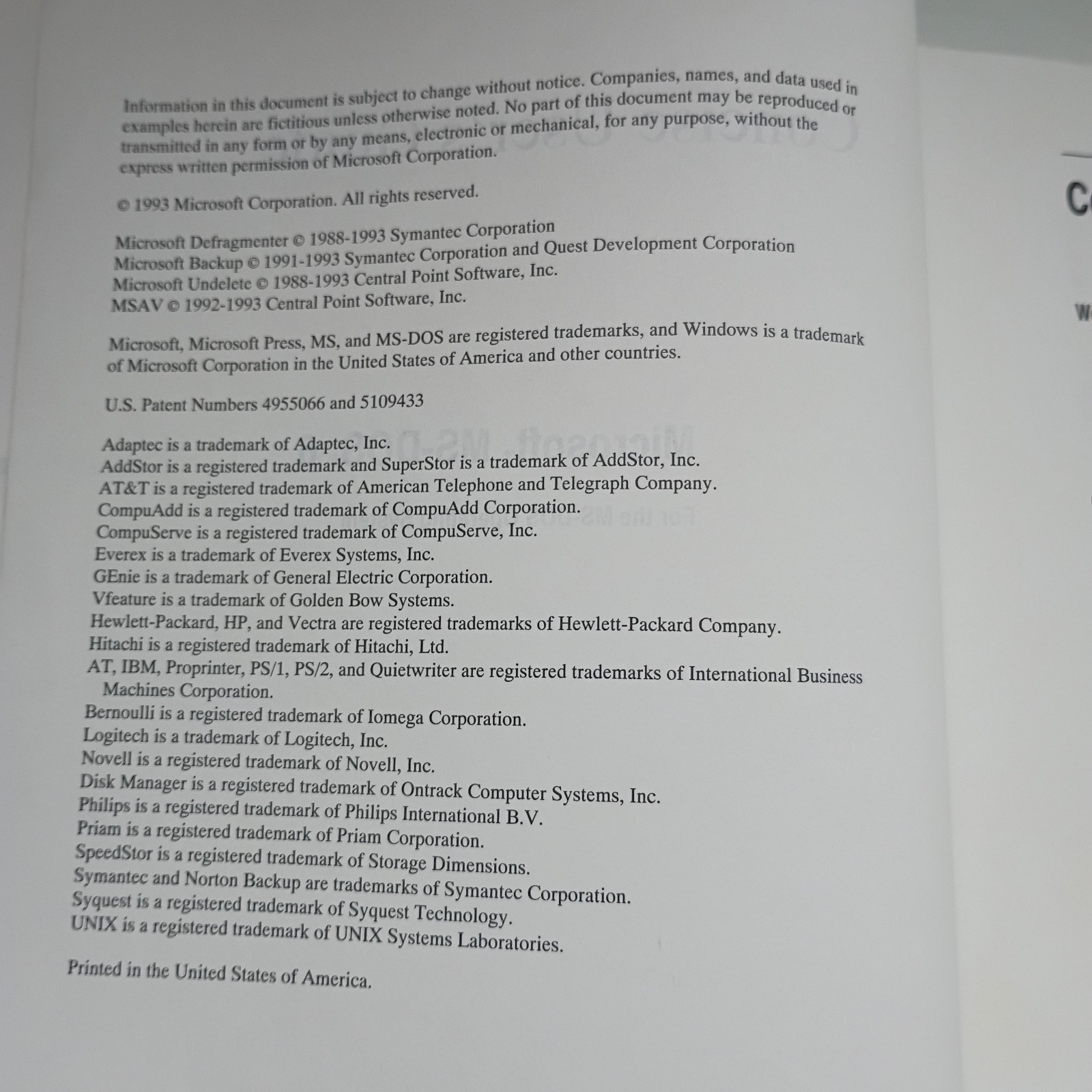 Microsoft Windows For Workgroups & MS-DOS 6.2 Users Guide Manual Vtg