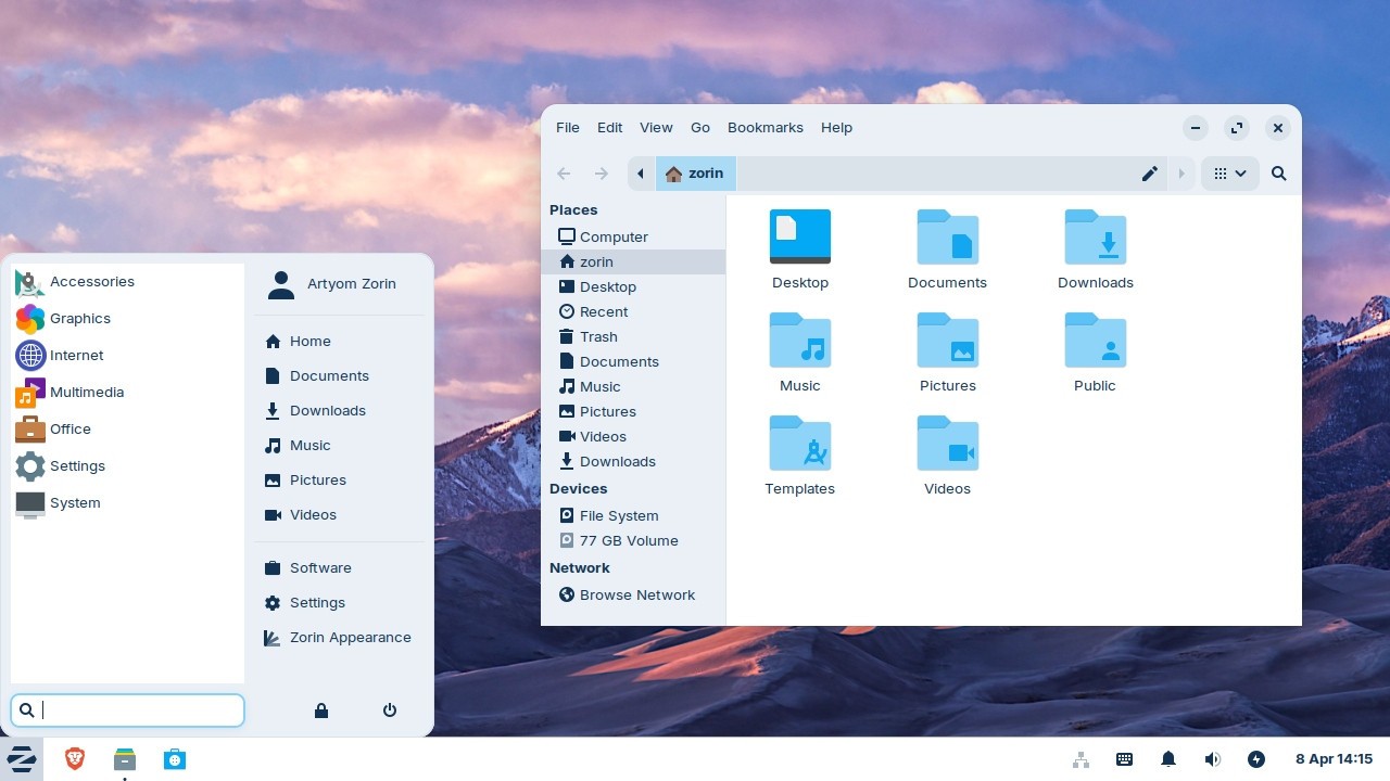Zorin OS Linux 18.1 64 Bit Bootable USB Flash Drive And Install Guide