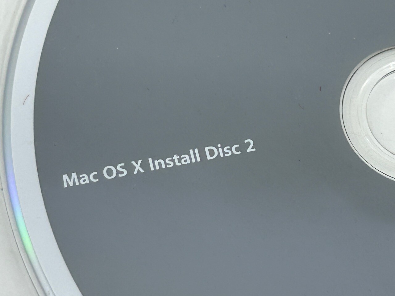 Apple MacBook Pro Mac OS X Install Disc 1 & 2 Version 10.5.2 + Apple Stickers