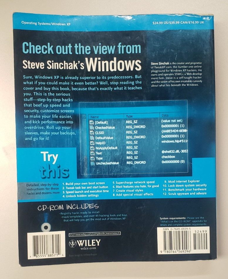 Hacking Windows XP 2004 Edition Paperback 353 pages