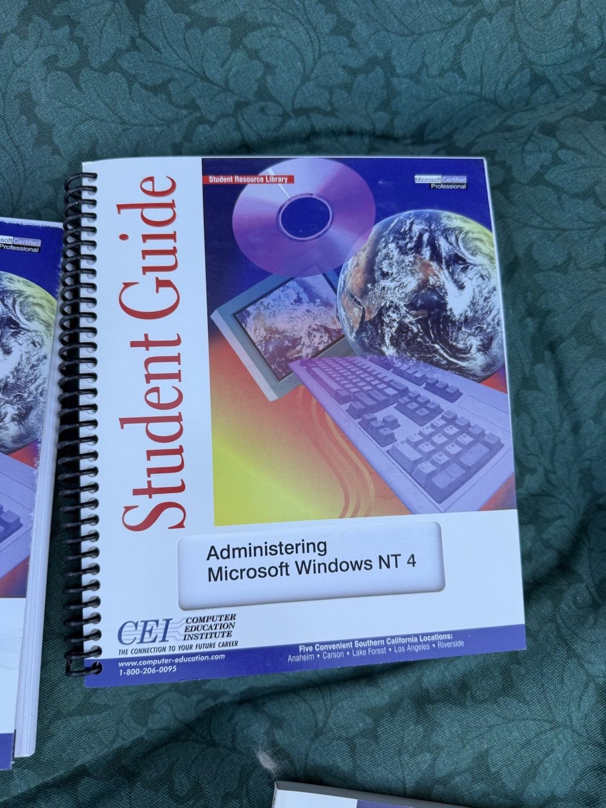 Microsoft Windows NT MCSE Training Book Lot New Vintage Set