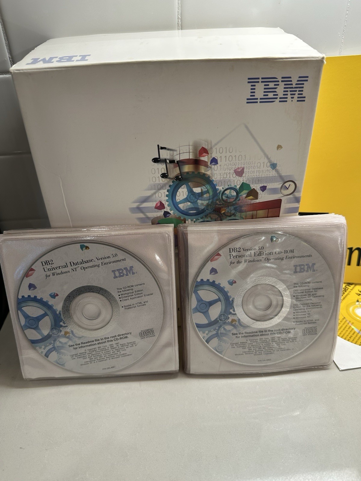 M DB2 v5 Developer Edition Lotus License VisualAge Java Sealed