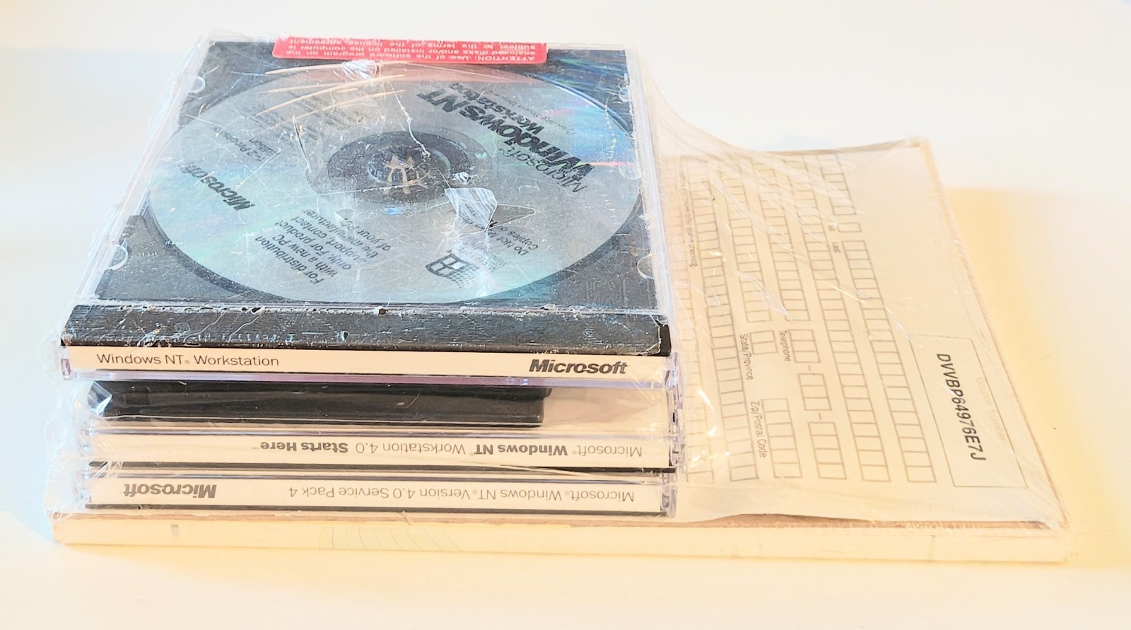 Windows NT Workstation Operating System Version 4.0 Service Pack 4 – Sealed