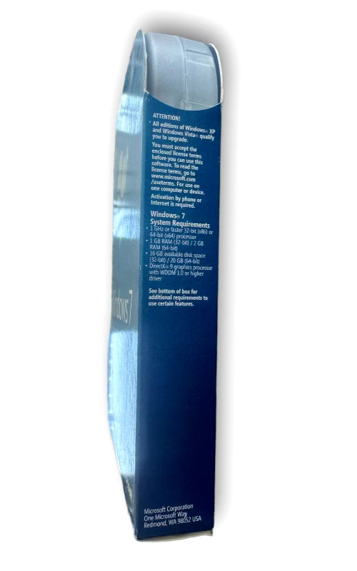 Microsoft Windows 7 Professional Upgrade