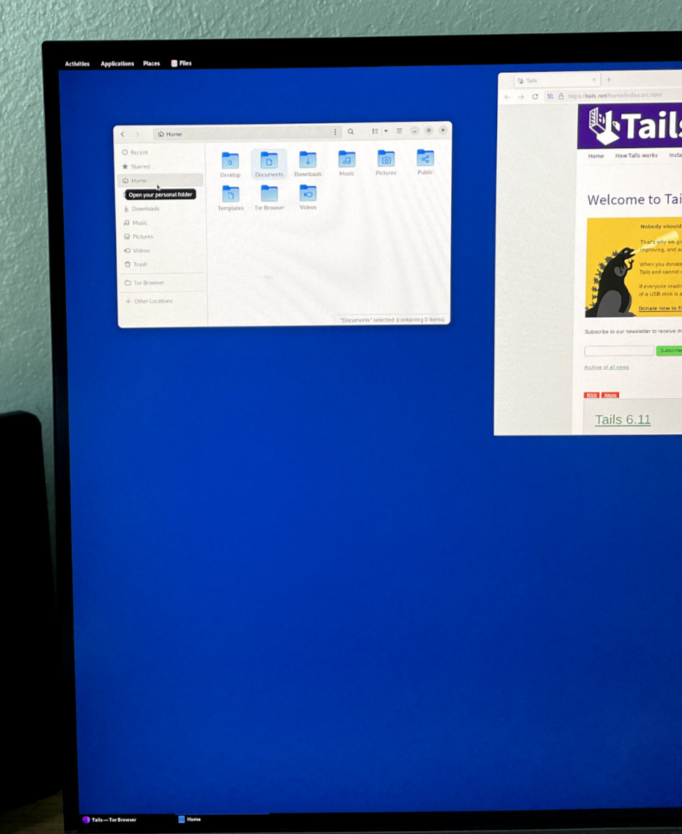 TAILS 6.11 – Anonymous Bootable USB for Windows, Mac, Linux and Free 32 GB USB