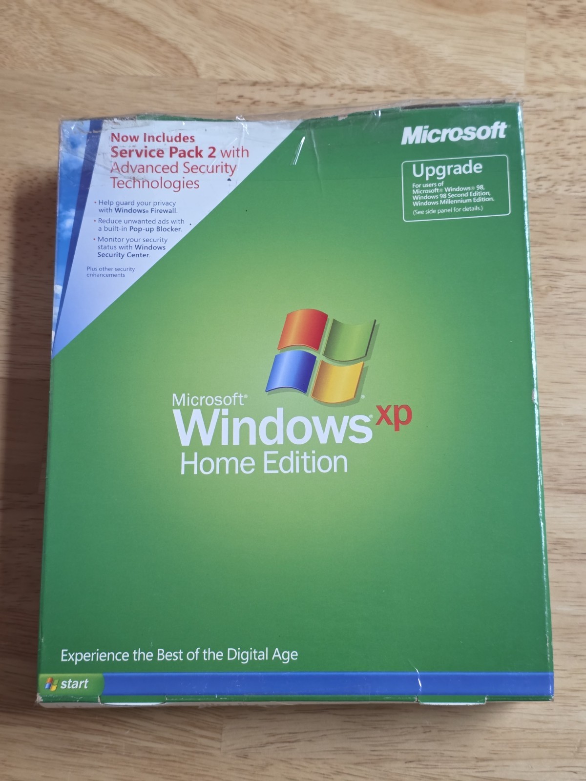 Microsoft Windows XP Home Edition Upgrade With Product Key