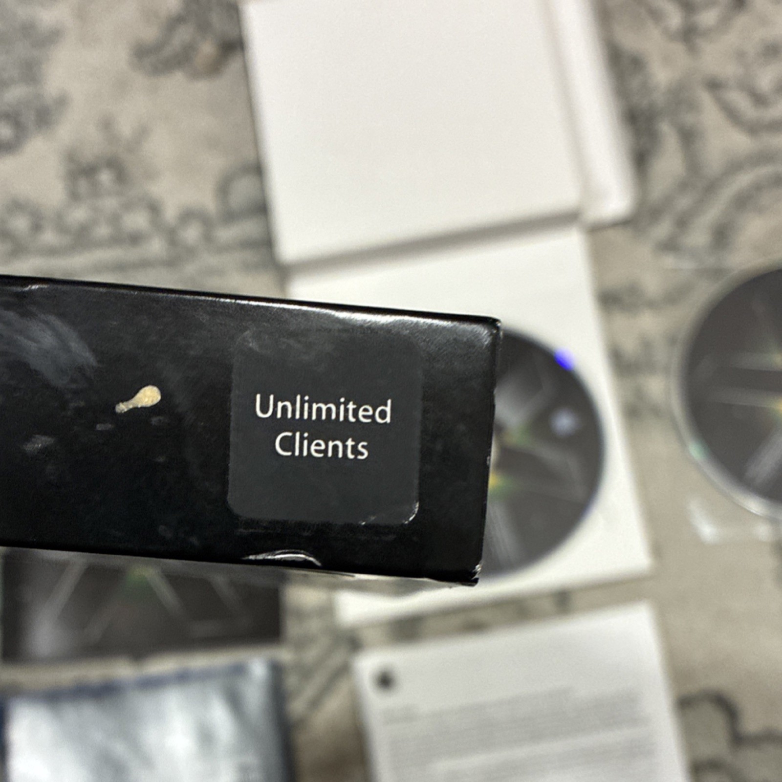Mac OS X Server 10.5.4 Leopard Unlimited Clients COMPLETE BOX Apple RARE