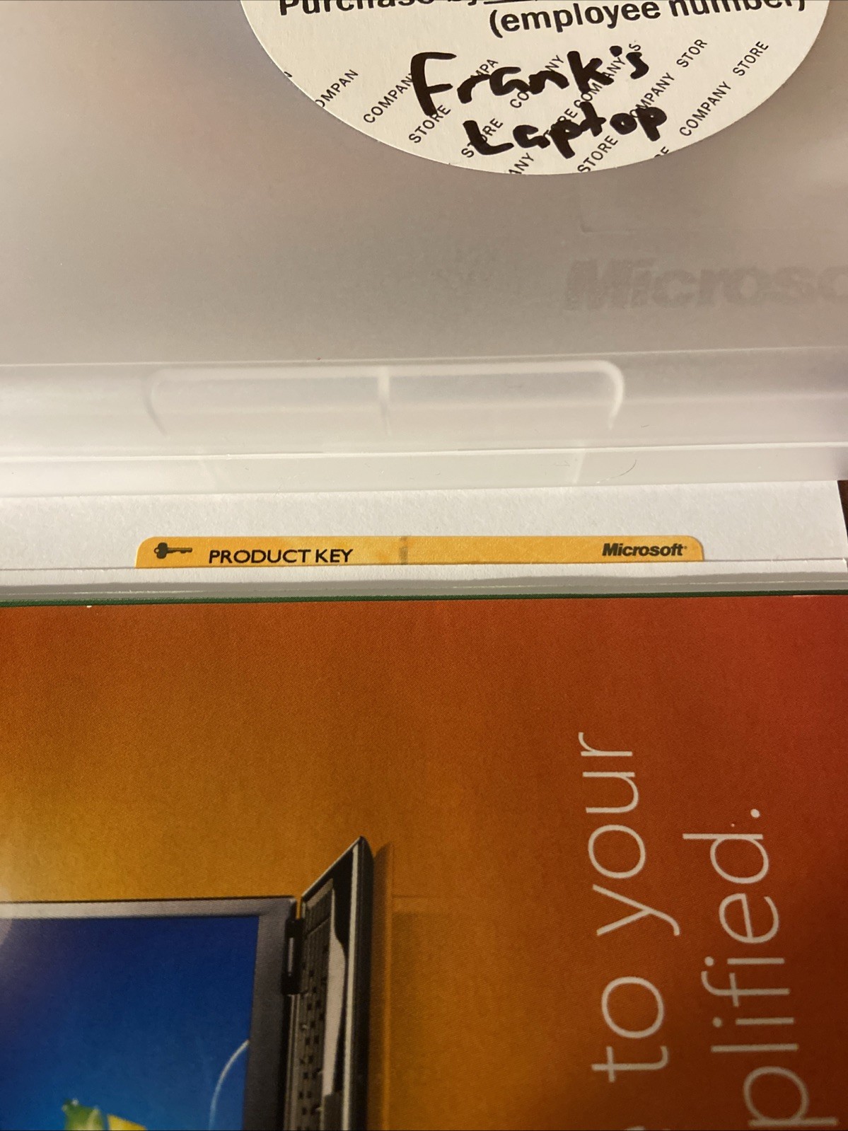 Microsoft Windows 7 Professional Edition 32/64 WITH PRODUCT KEY