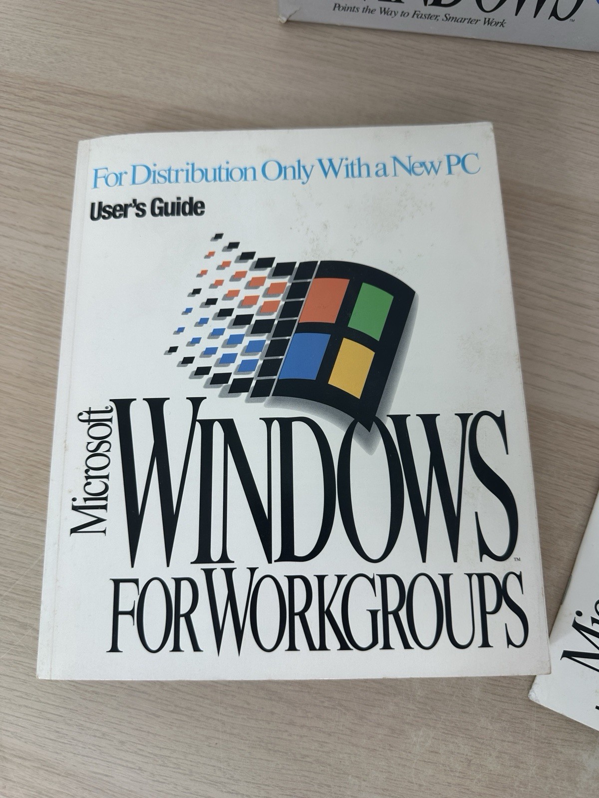 Microsoft Windows 3.1 Operating System + Microsoft Mouse – Vintage 1992 Big Box