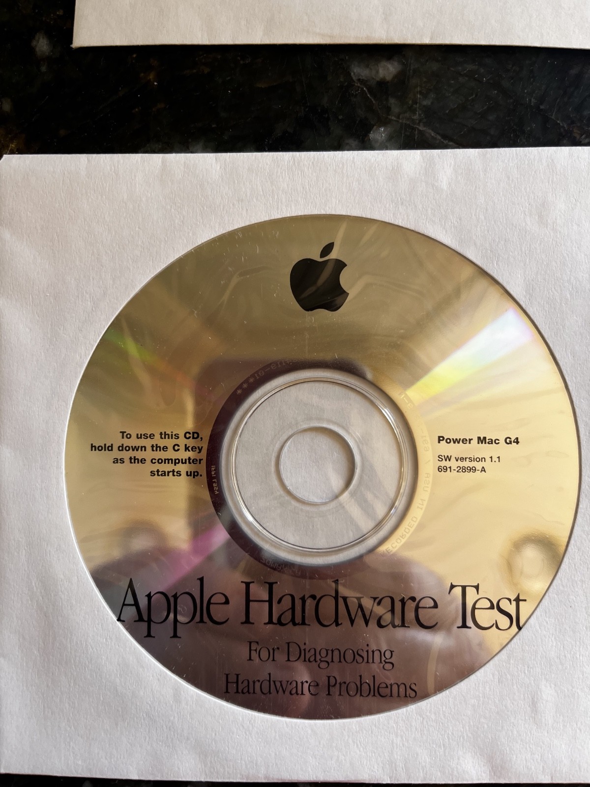 OEM Apple Macintosh Server Power Mac G4 Media w/ Hardware Test CD OS 9.1