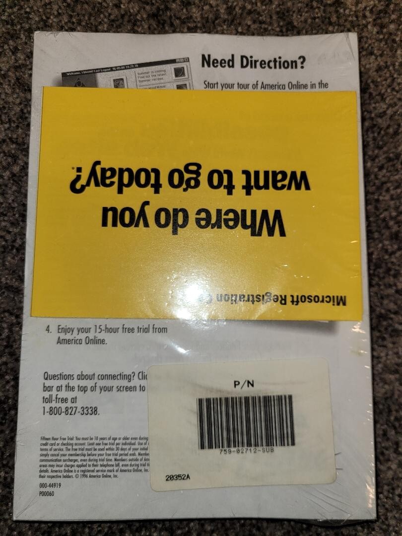 Toshiba Windows 98 Manual with License Key – Sealed! (NO CD)