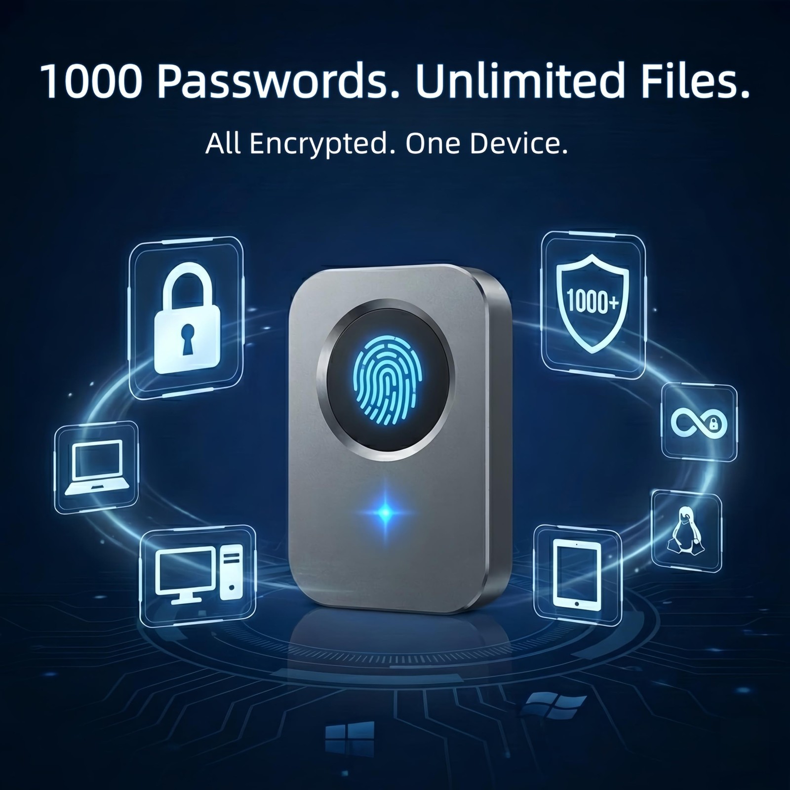 Windows Hello Fingerprint Reader for Windows 11 10, Offline Physical Security…