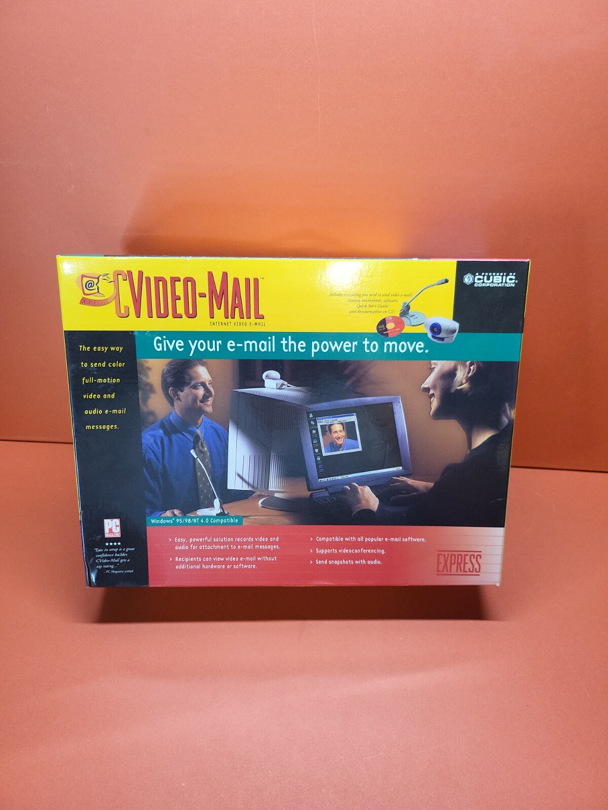Vintage Cubic Corporation CVideo-Mail Internet Video E-mail ~ New in Box