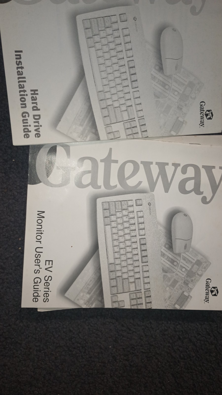 Vintage PC Software Lot Gateway Binder 7 Works Suite 2000 CDs Manuals