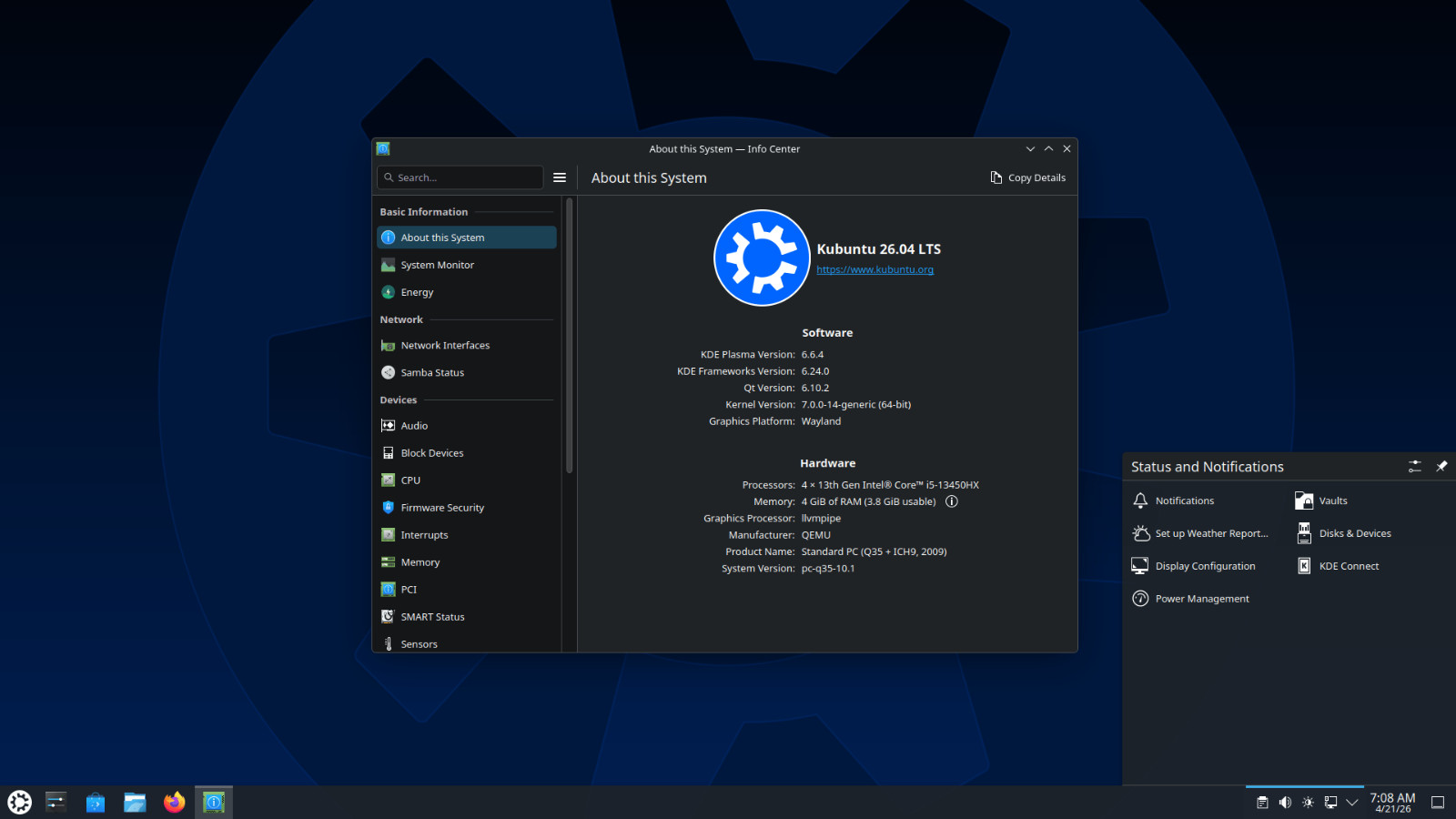 Kubuntu 26.04 LTS – Plasma 6 Latest Bootable USB Flash Drive