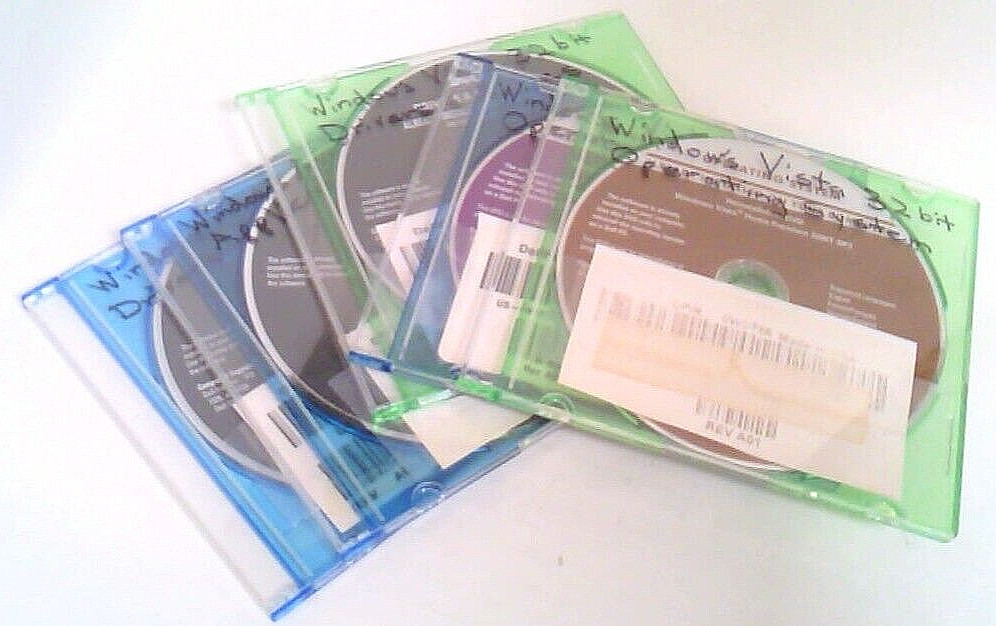 LOT OF 5~DELL~ALREADY INSTALLED ON YOUR COMPUTER~APPLICATION~DRIVERS~REINSTALL