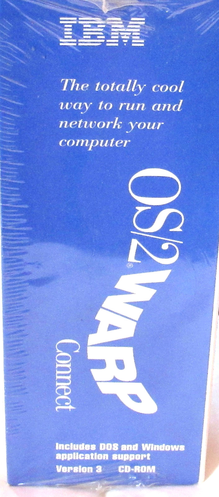NEW SEALED IBM OS/2 Warp Connect Version 3 CD-Rom Vintage Computer Software