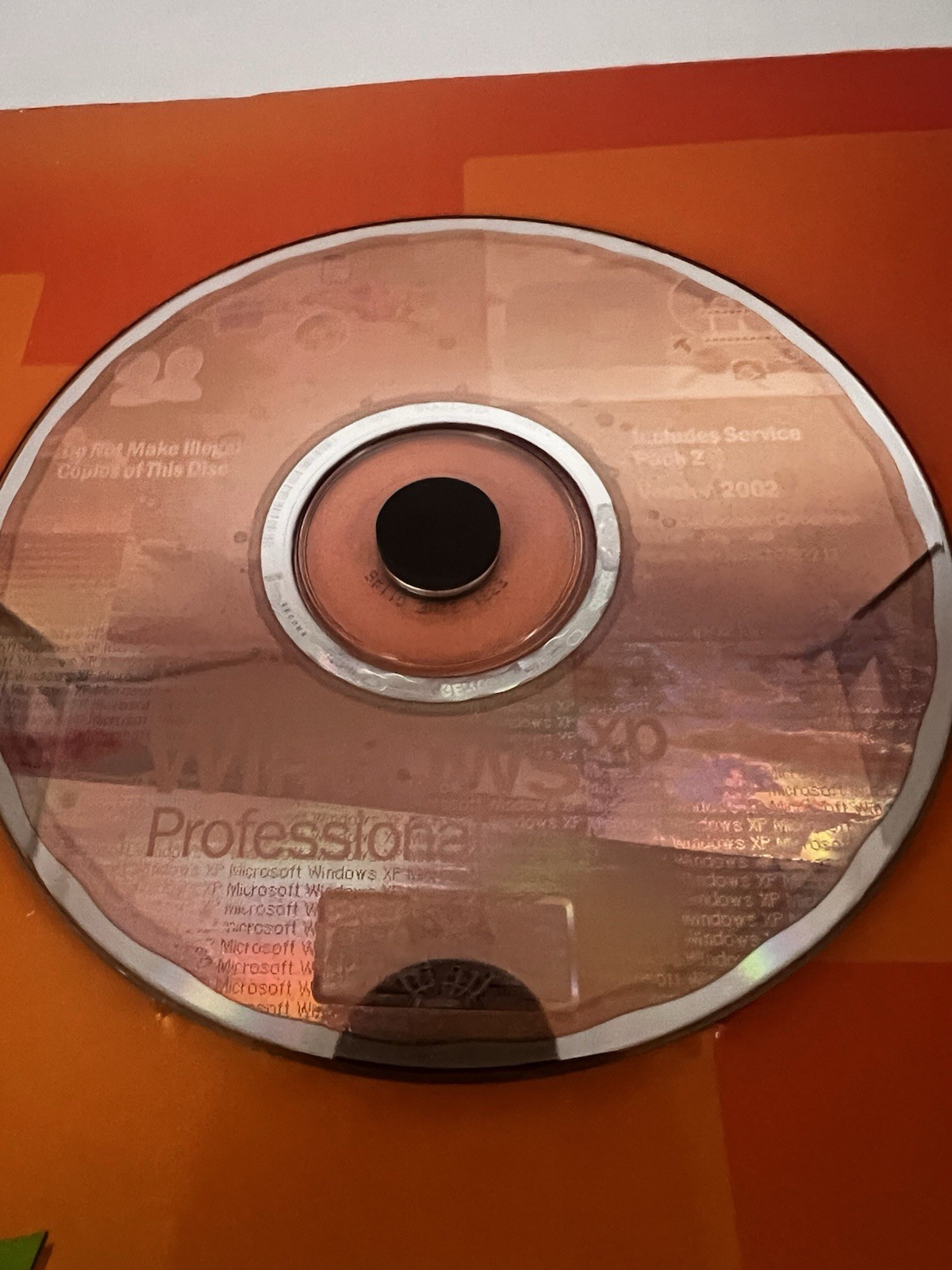Microsoft Windows XP Professional SP1 upgrade retail Package