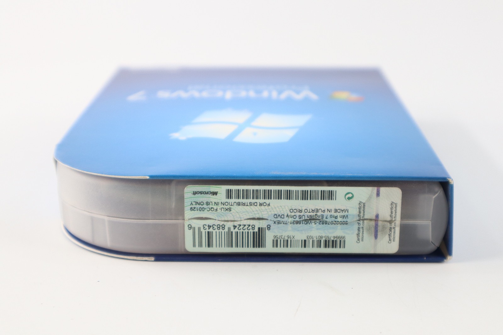 Microsoft Windows 7 Professional Full Retail Version 32 bit & 64 bit W/ Key