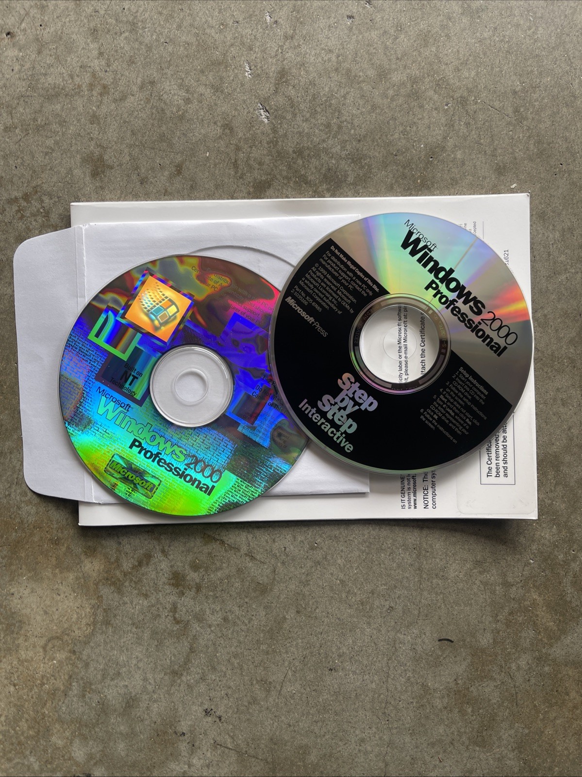 Microsoft Windows 2000 Professional Quick Start Guidebooklet