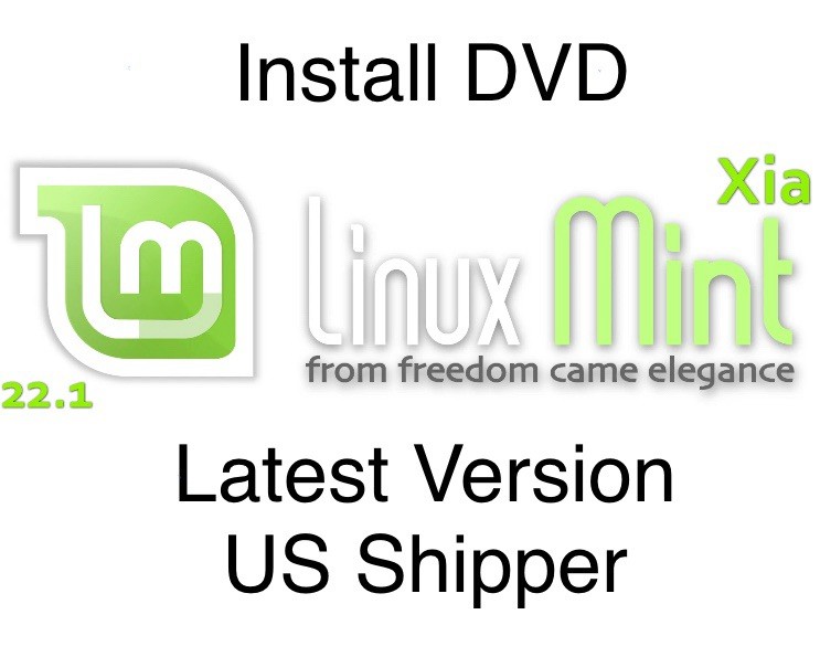 Linux Mint 22.1 Xia Cinnamon Live Install DVD x86-64 BRAND NEW Release US SELLER