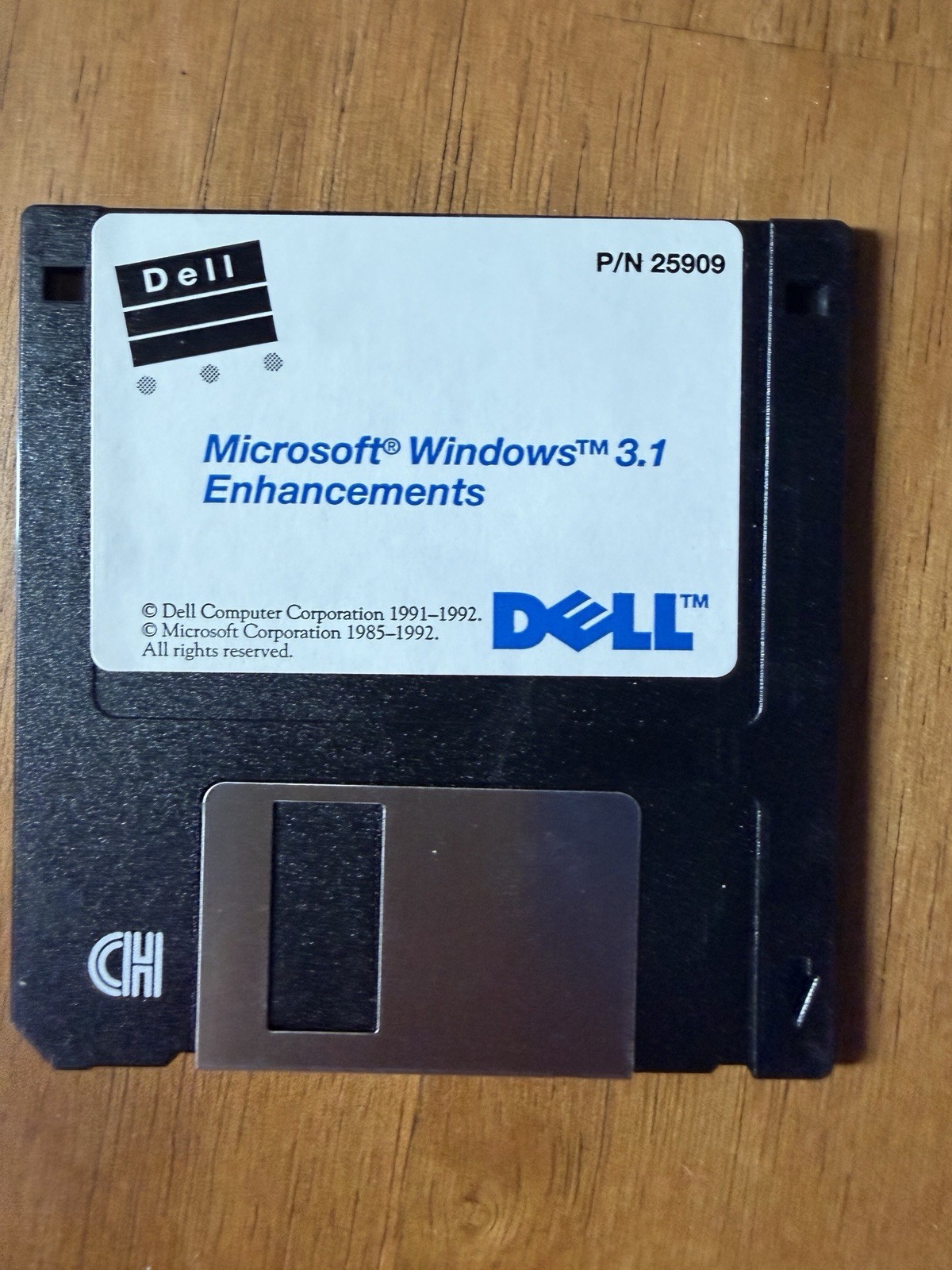 Dell Microsoft Windows 3.1 OEM 8-Disk Set 3.5” Floppy 1992 Untested