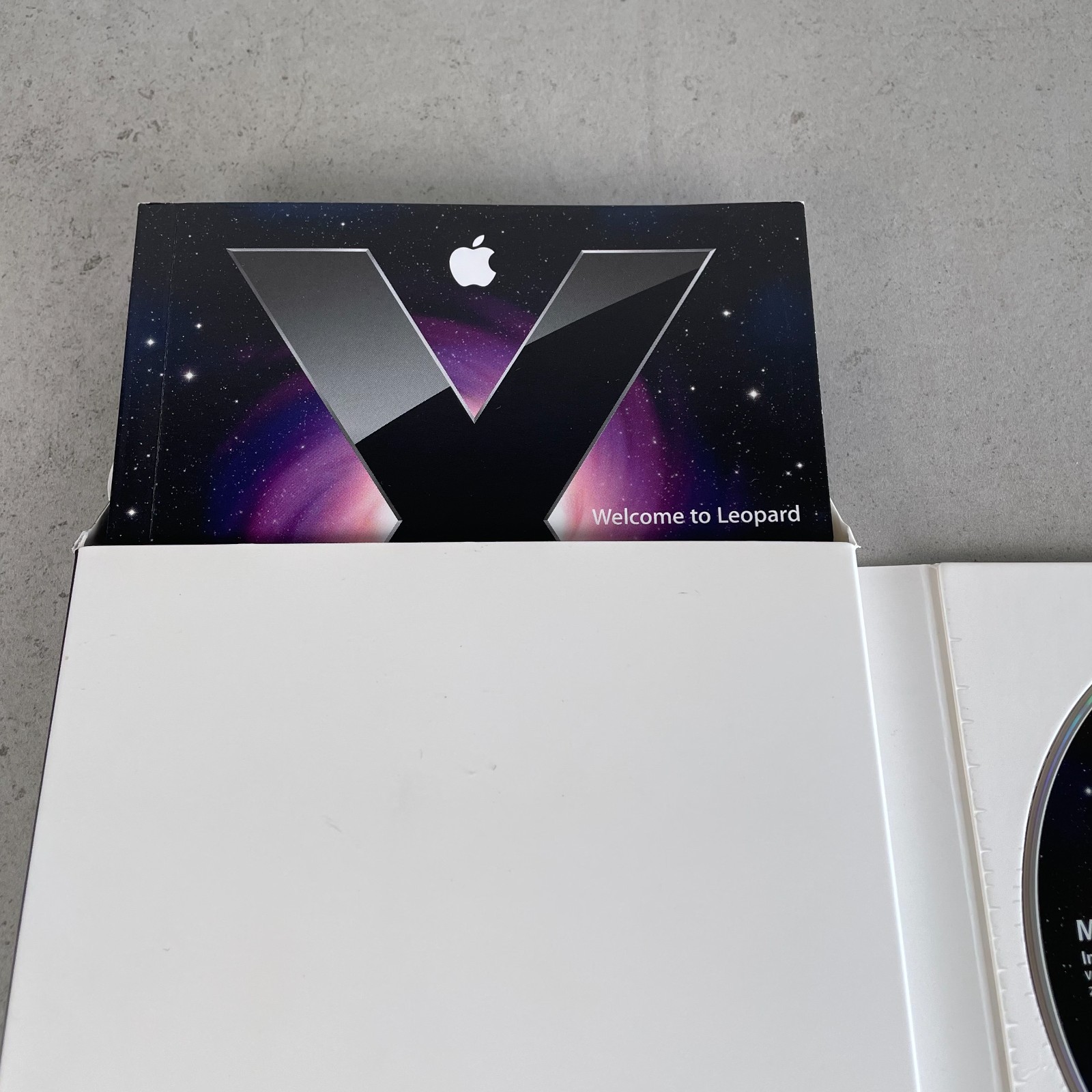Apple Mac OS X Leopard 10.5 Retail Box Set Vintage Mac OS MB021Z/A 🍏 📀