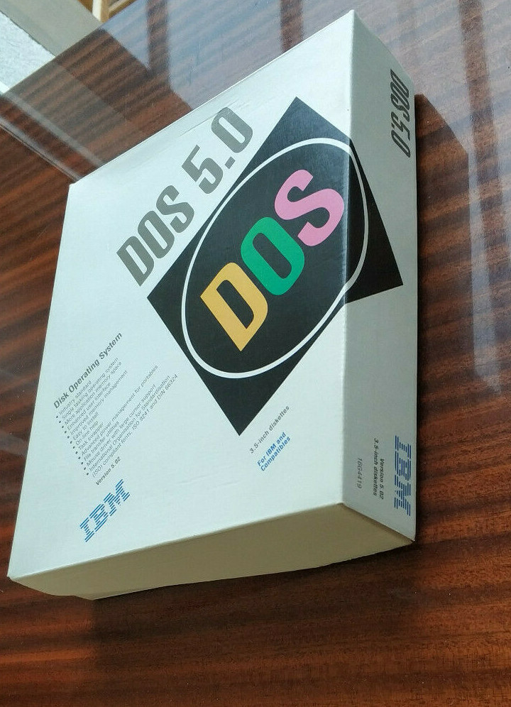 MS DOS 5.0 IBM 3,5″ HD IBM and Compatibles (1992)