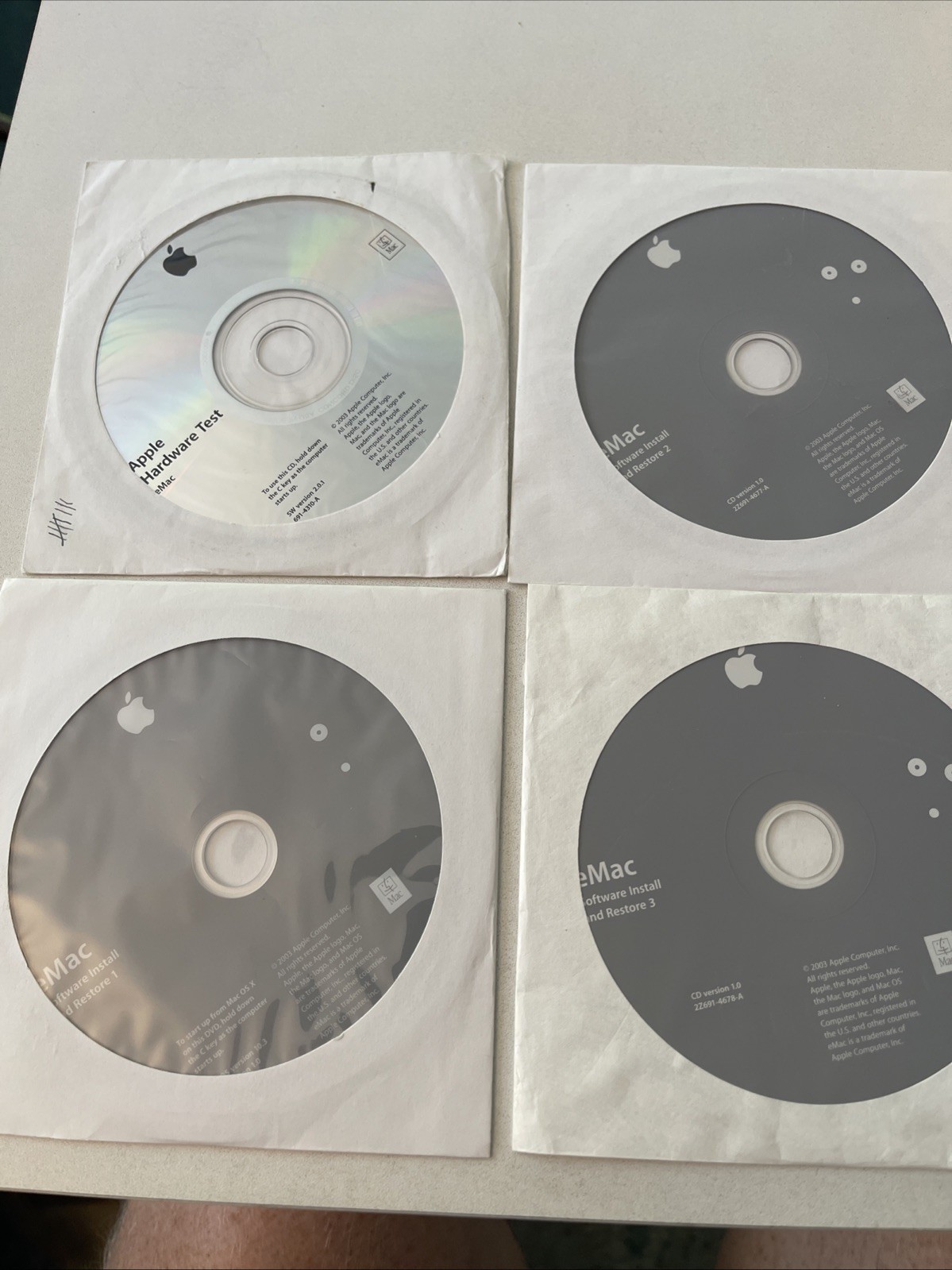 Lot Of Older Apple/mac Software 2003, 2006, 2009, 2010