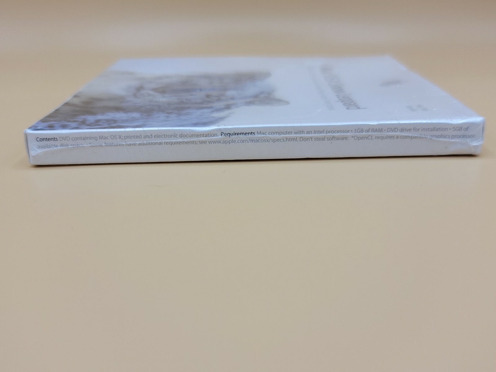 Mac OS X Snow Leopard V10.6 Retail NFR MC202Z/A *FACTORY SEALED * NOT FOR RESALE