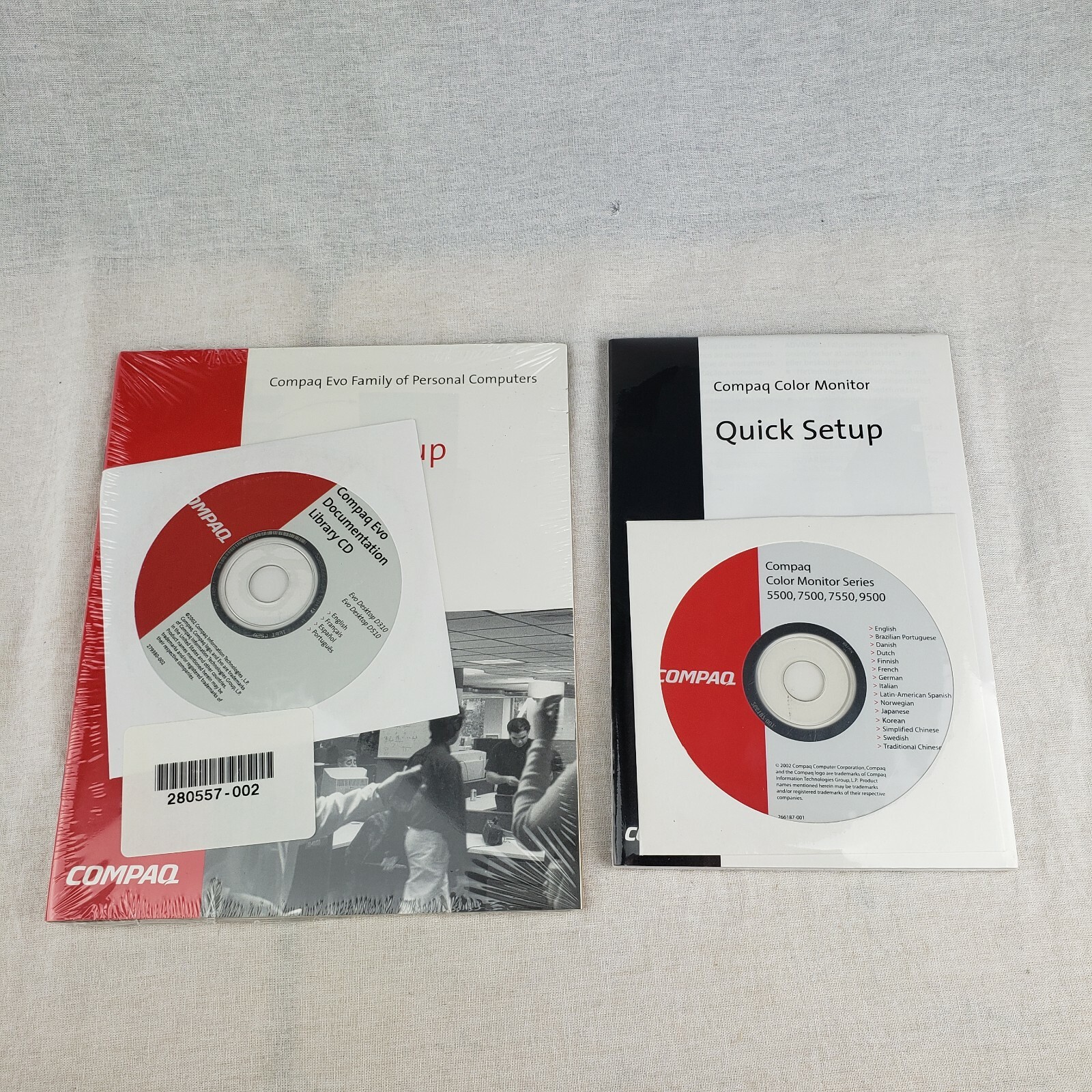 Microsoft Windows XP 2002 2000 Software Discs BUNDLE LOT Compaq PC – NEW Sealed