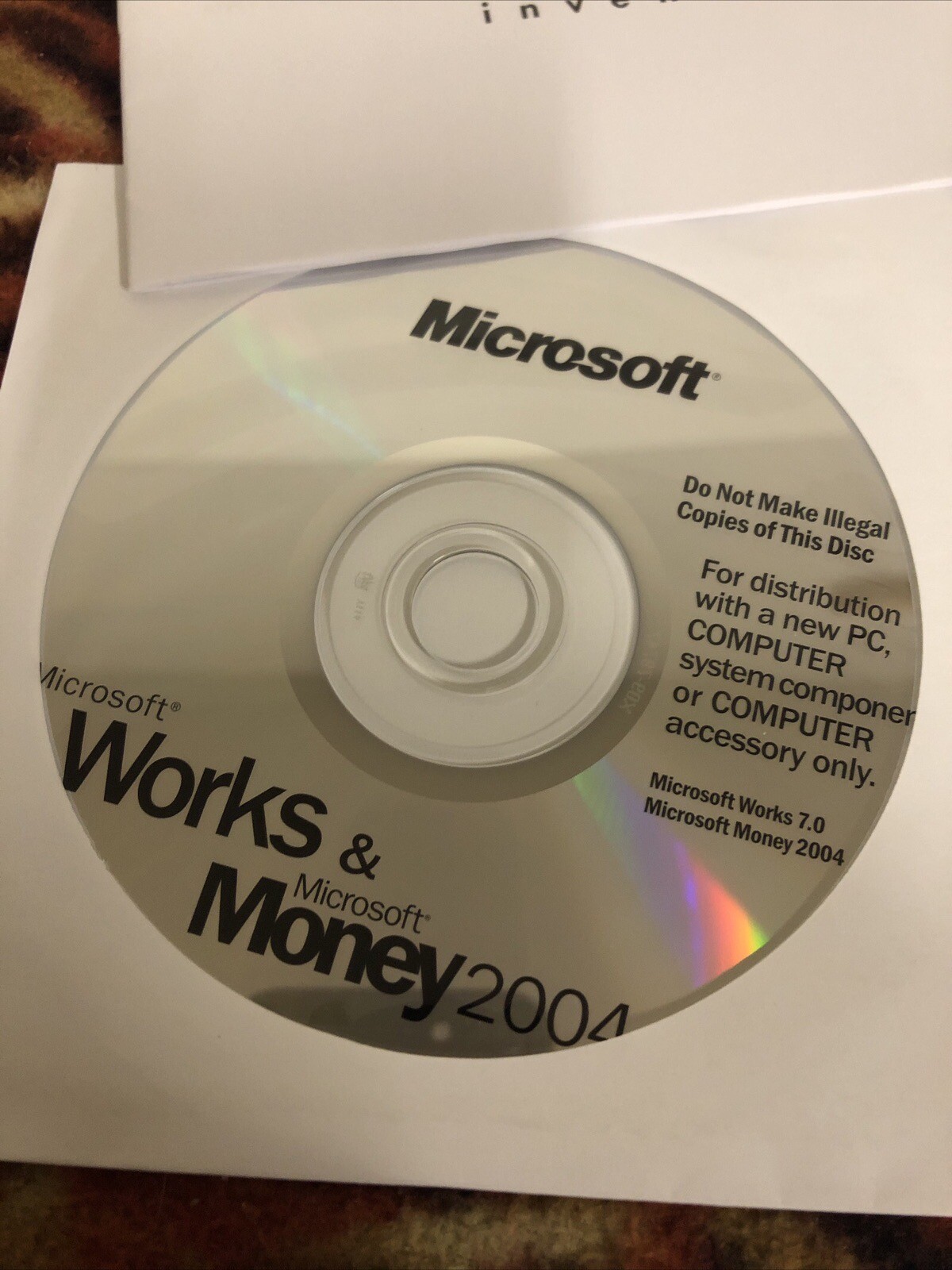 Operating System CD Microsoft Windows XP Professional SP2 4 Disc Lot