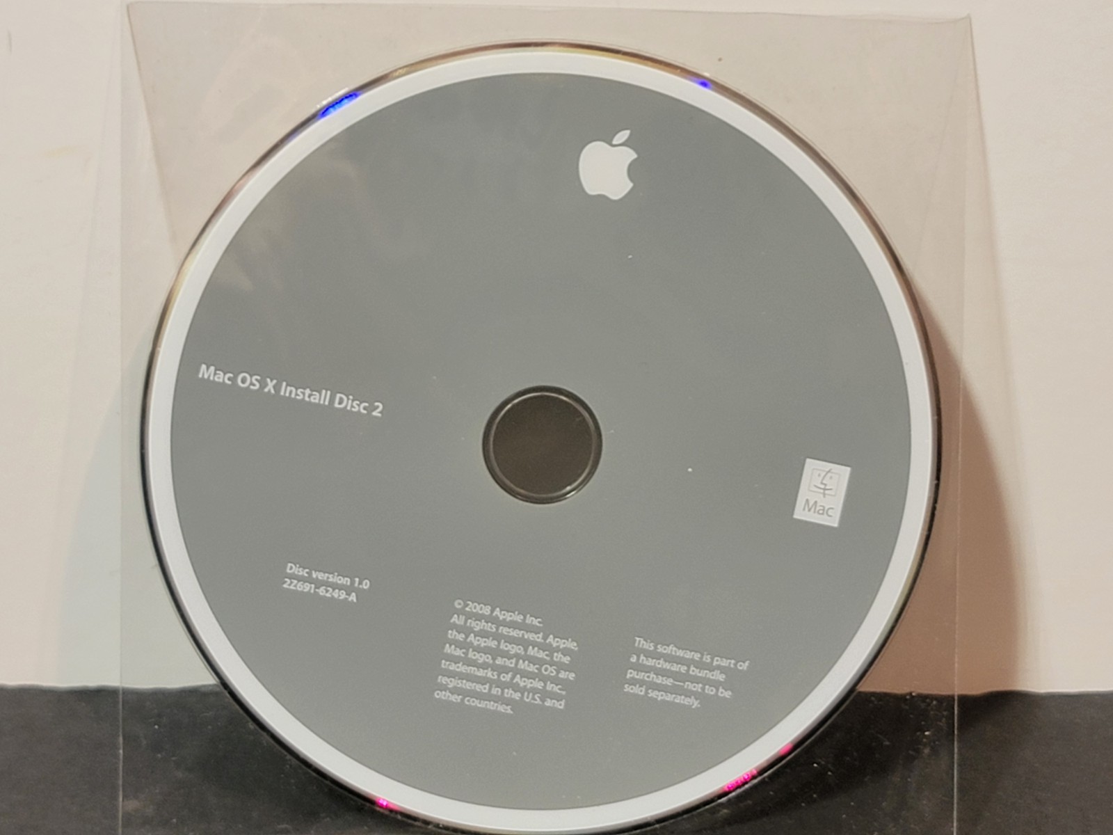 Macintosh iMac OS X 10 Jaguar V10.2 Mac Install Restore Software CDs Discs 2002