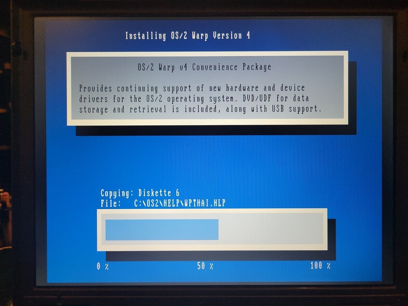 IBM OS/2 Warp Version 4.52 (14.089_W4) BOOTABLE CD Installation Media OS2 CDROM