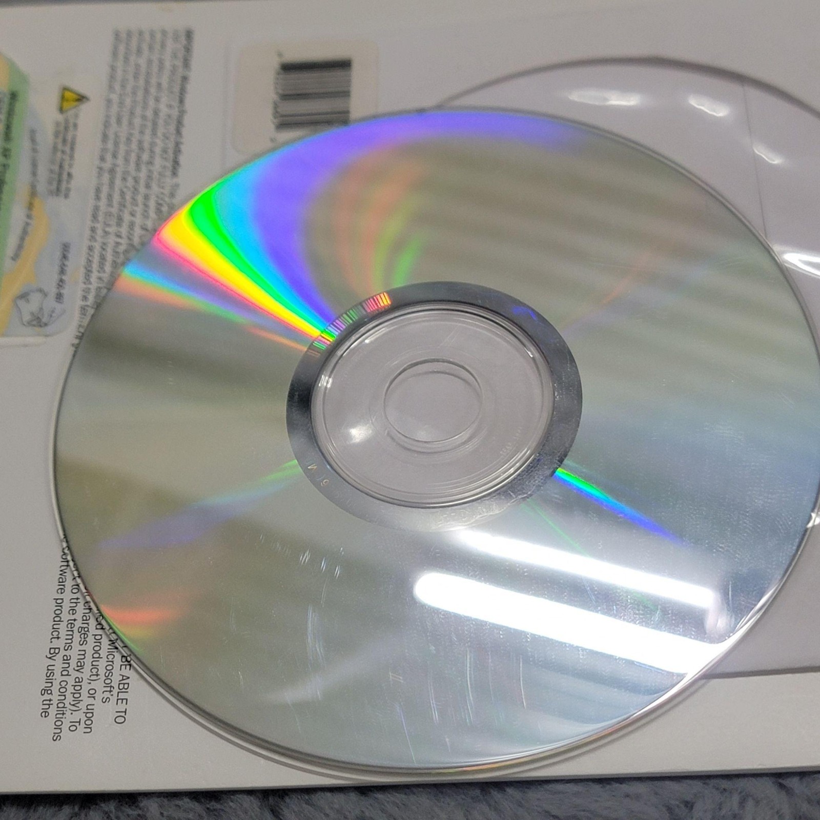 Vintage Microsoft Windows XP Professional SP2 OEM CD Version 2002 X10-59871