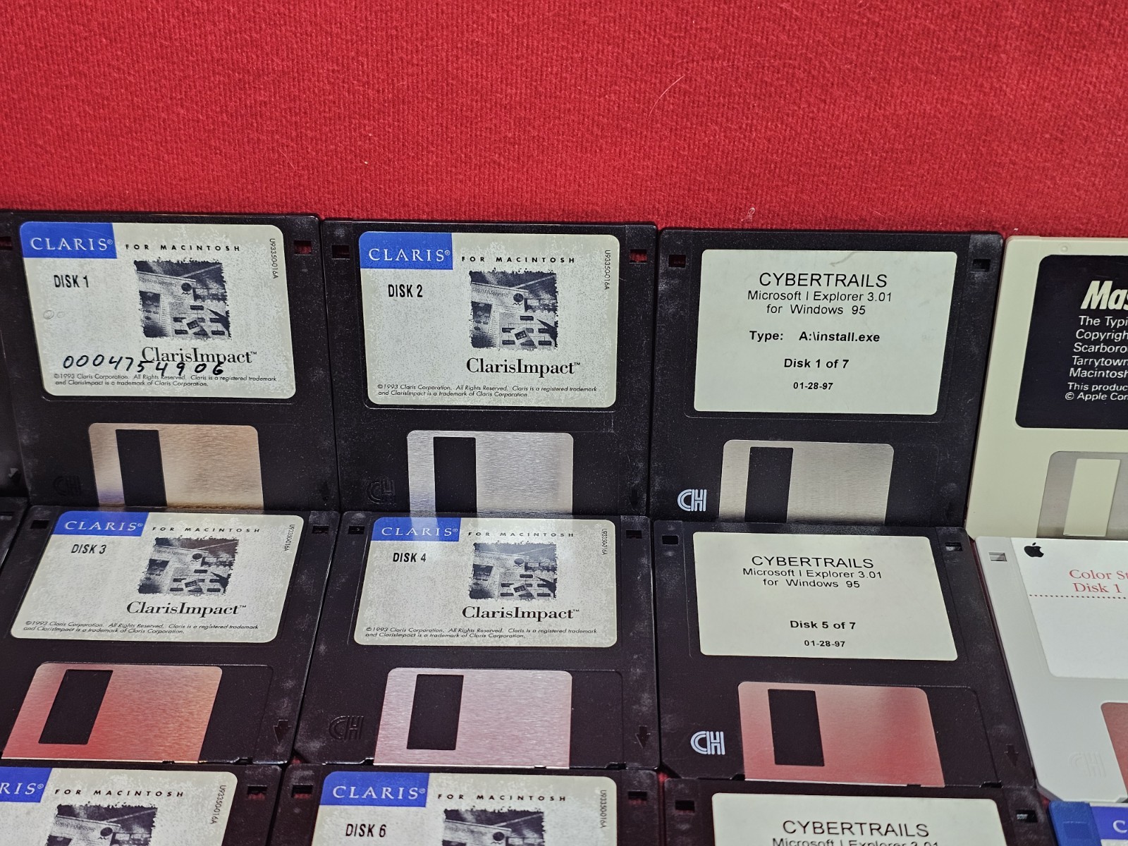 Vintage Classic Apple Macintosh System Software Floppy Disks Huge Lot Computing