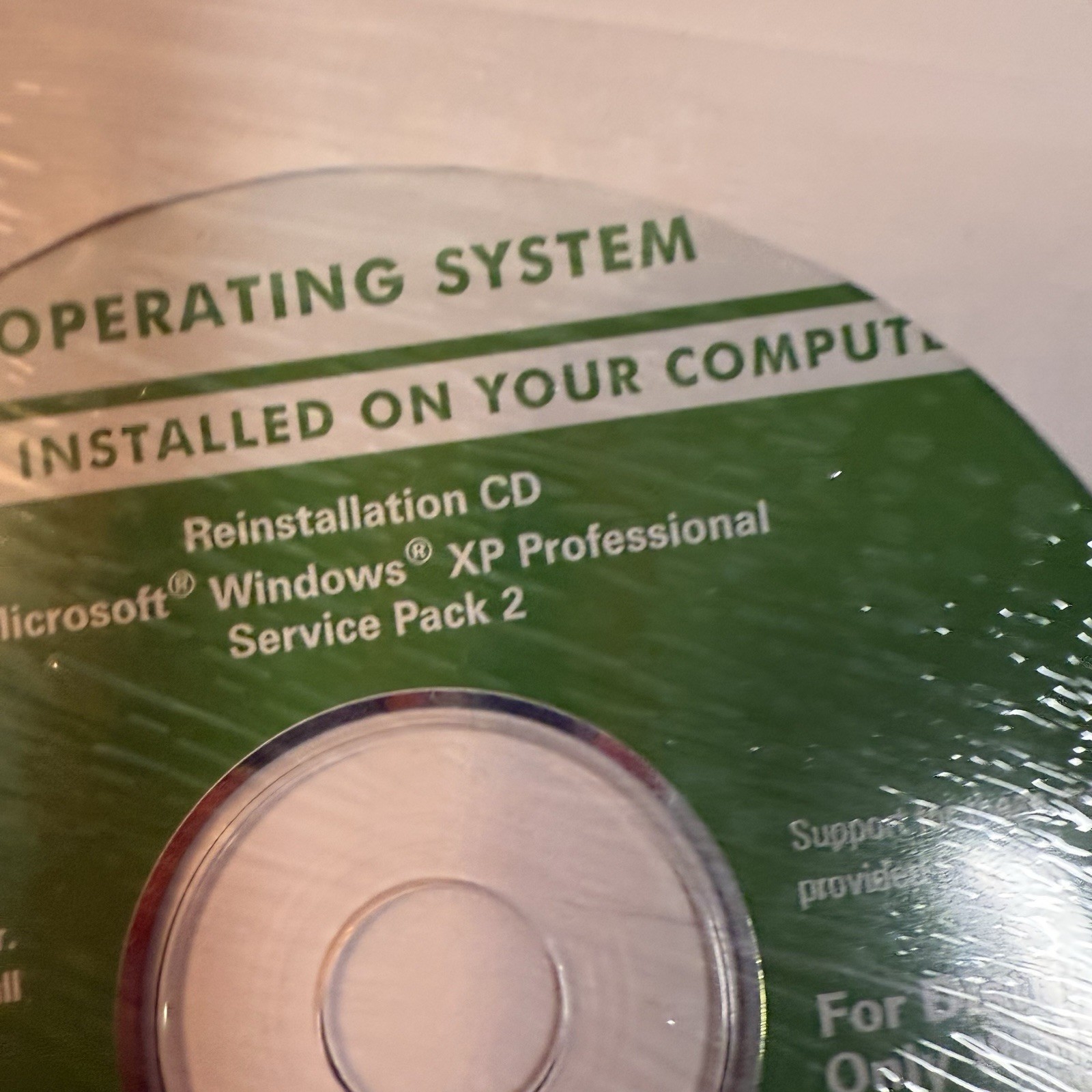 Dell Windows XP Pro 2005 Service Pack 2 Reinstallation CD – NEW SEALED