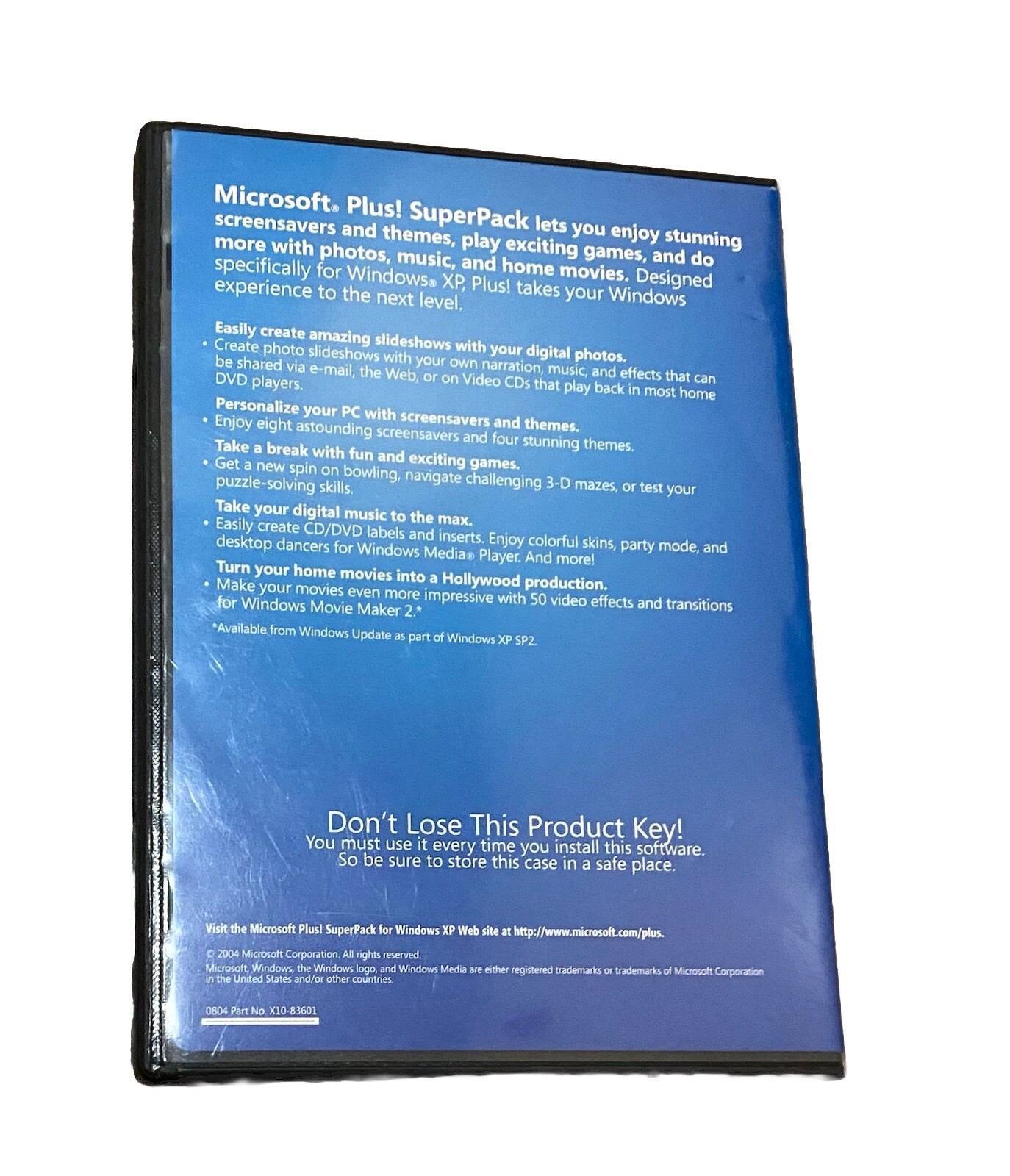 Microsoft Plus Superpack Windows w/key