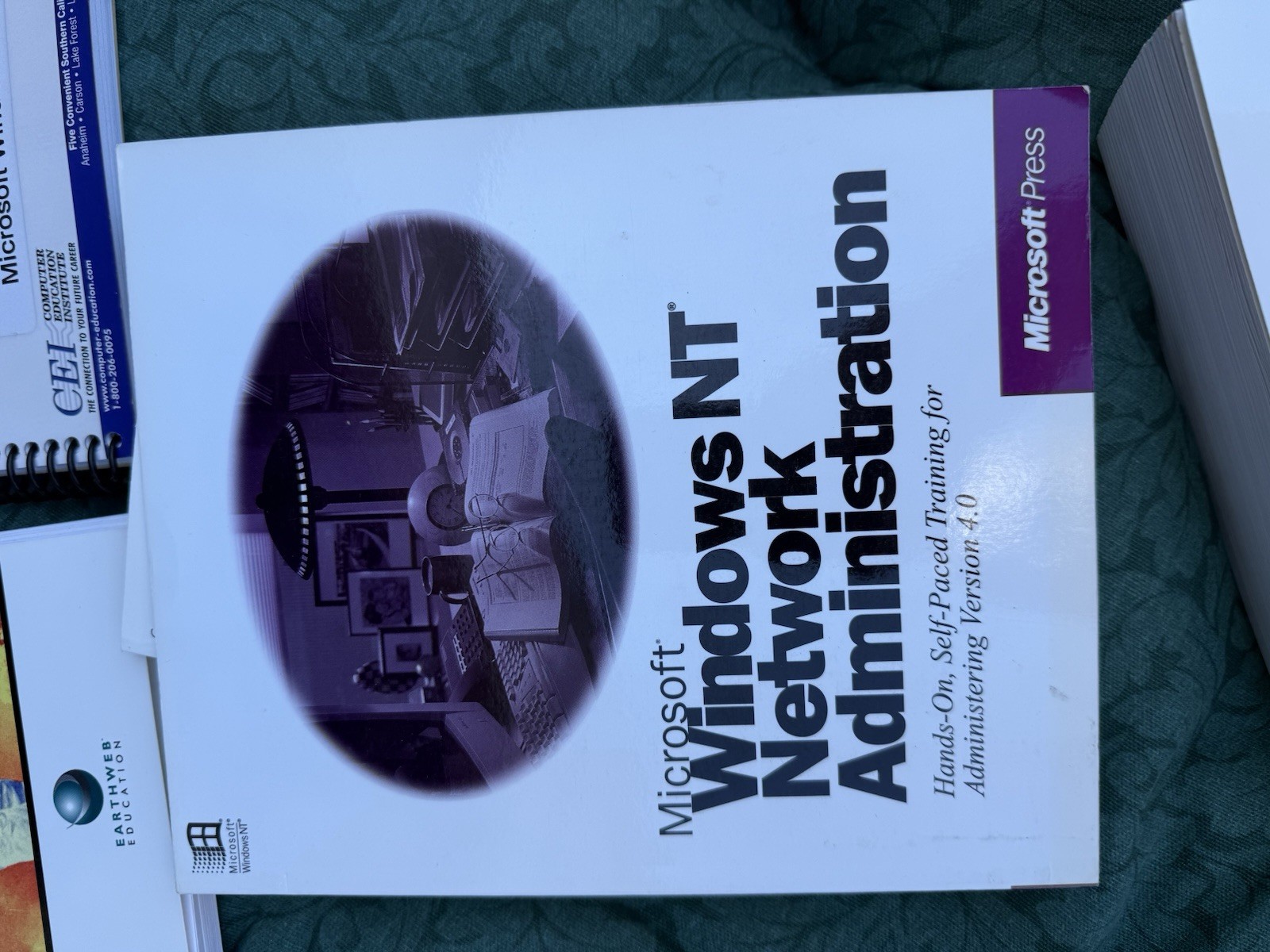 Microsoft Windows NT MCSE Training Book Lot New Vintage Set