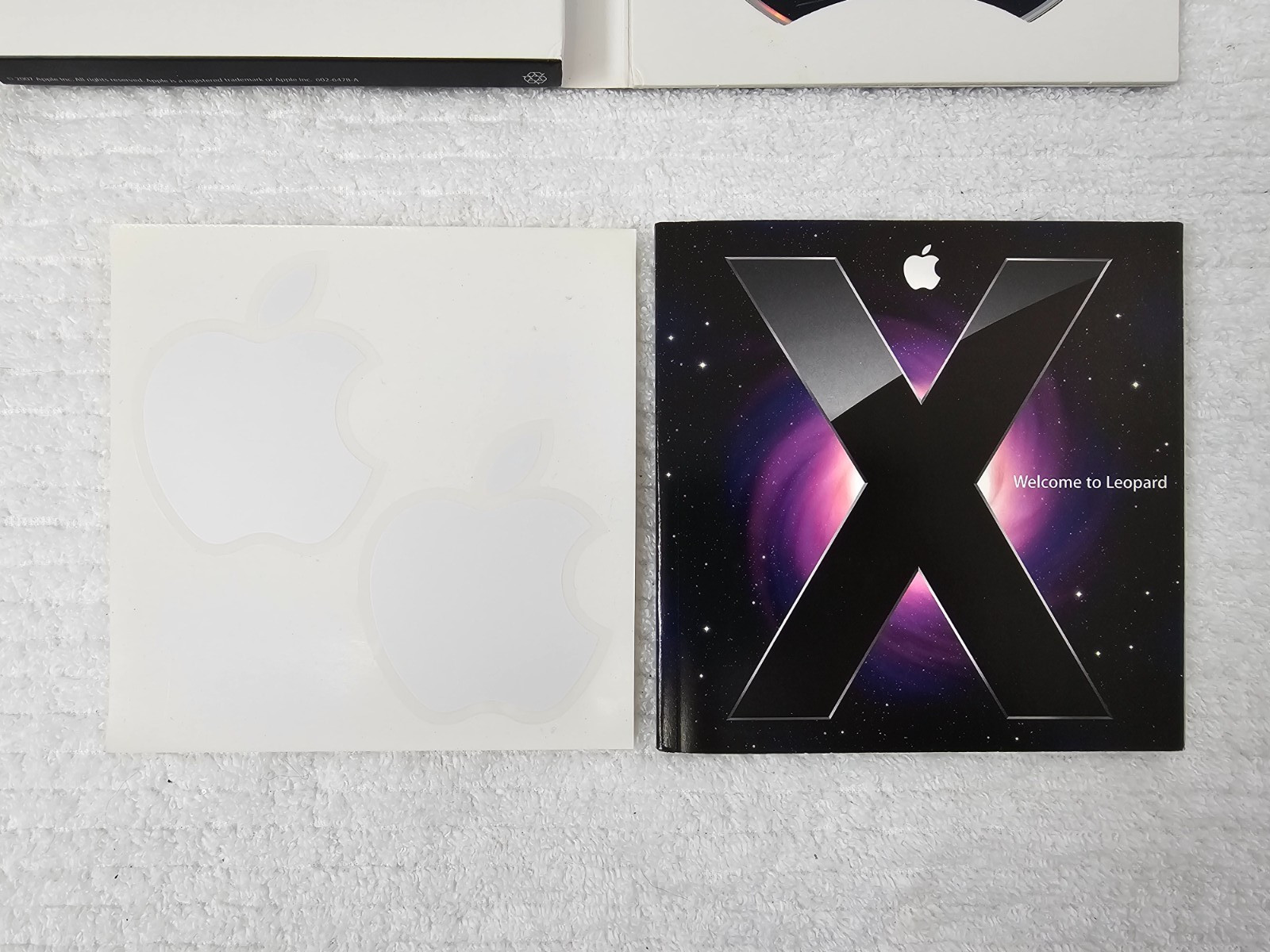 Apple Mac OS X Leopard 10.5.4 Install DVD Family Pack w Manual & Original Boxing