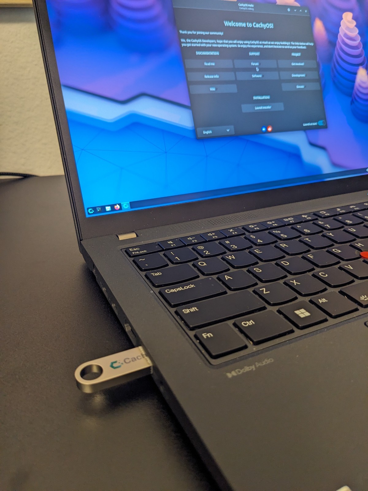 CachyOS Desktop 64-Bit Bootable USB Linux Installer for PC & Laptop