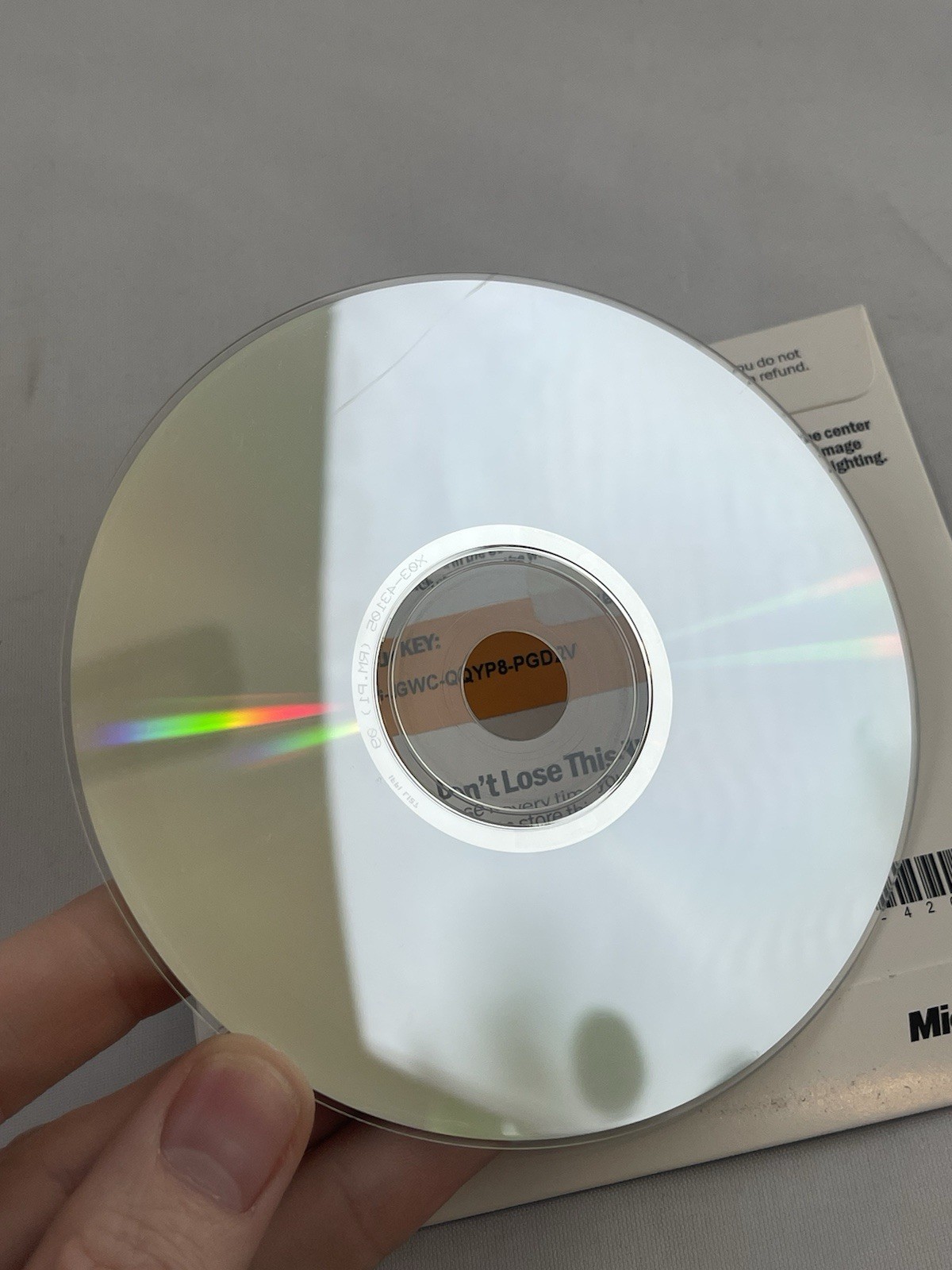 Microsoft Windows 98 Upgrade For Windows Users CD-ROM w/ Product Key