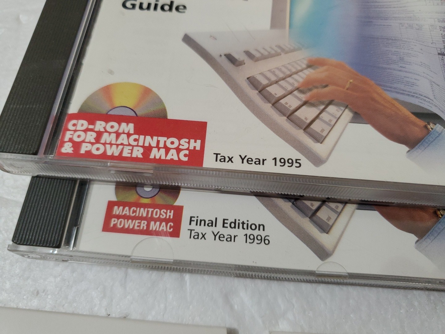 Quicken MacInTax deluxe 1995, 96, 97, 99, 2001 – Macintosh Tax Software Vintage