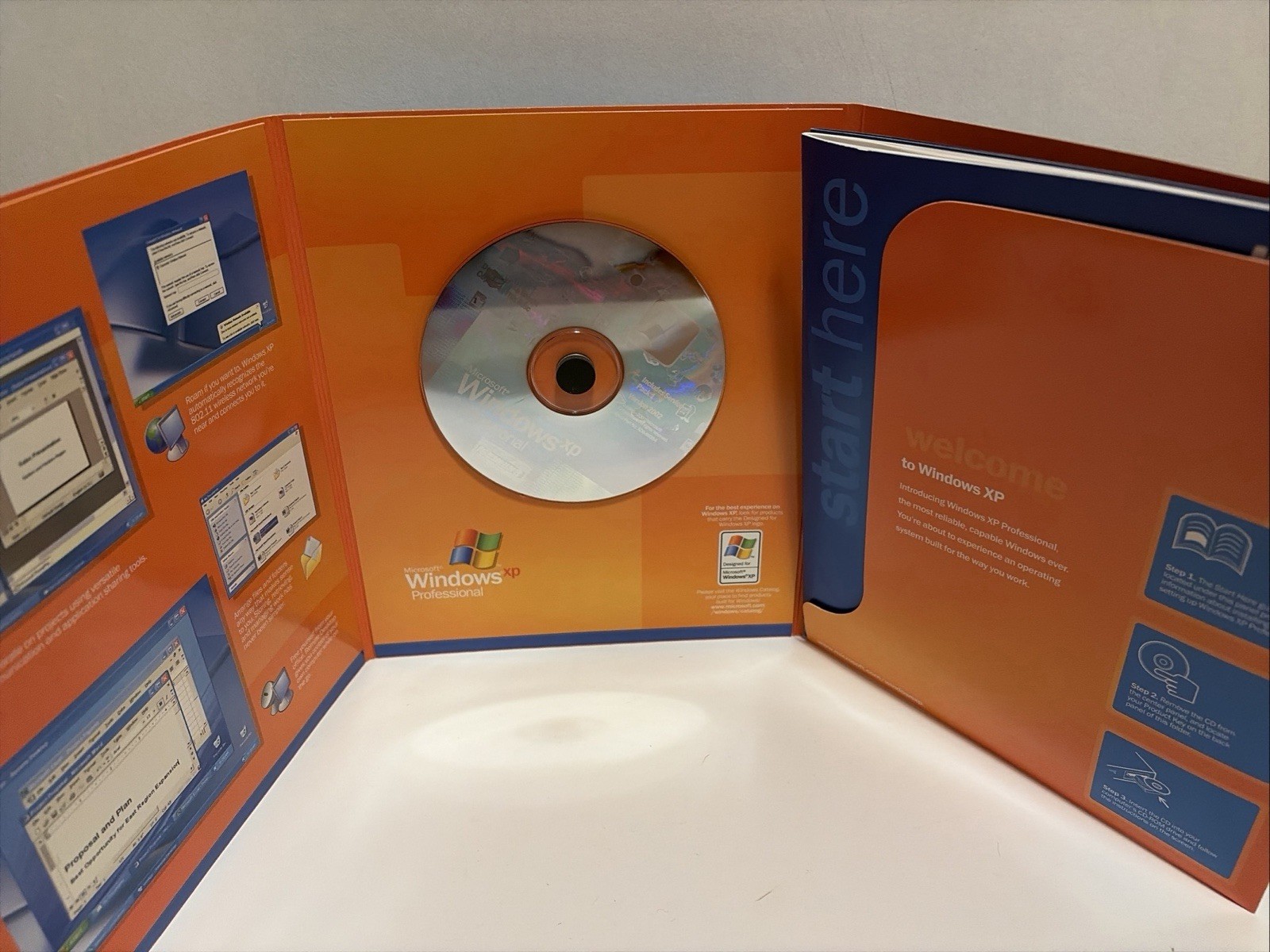 Microsoft Windows XP & Office Professional SP2 2002 CD Product Key