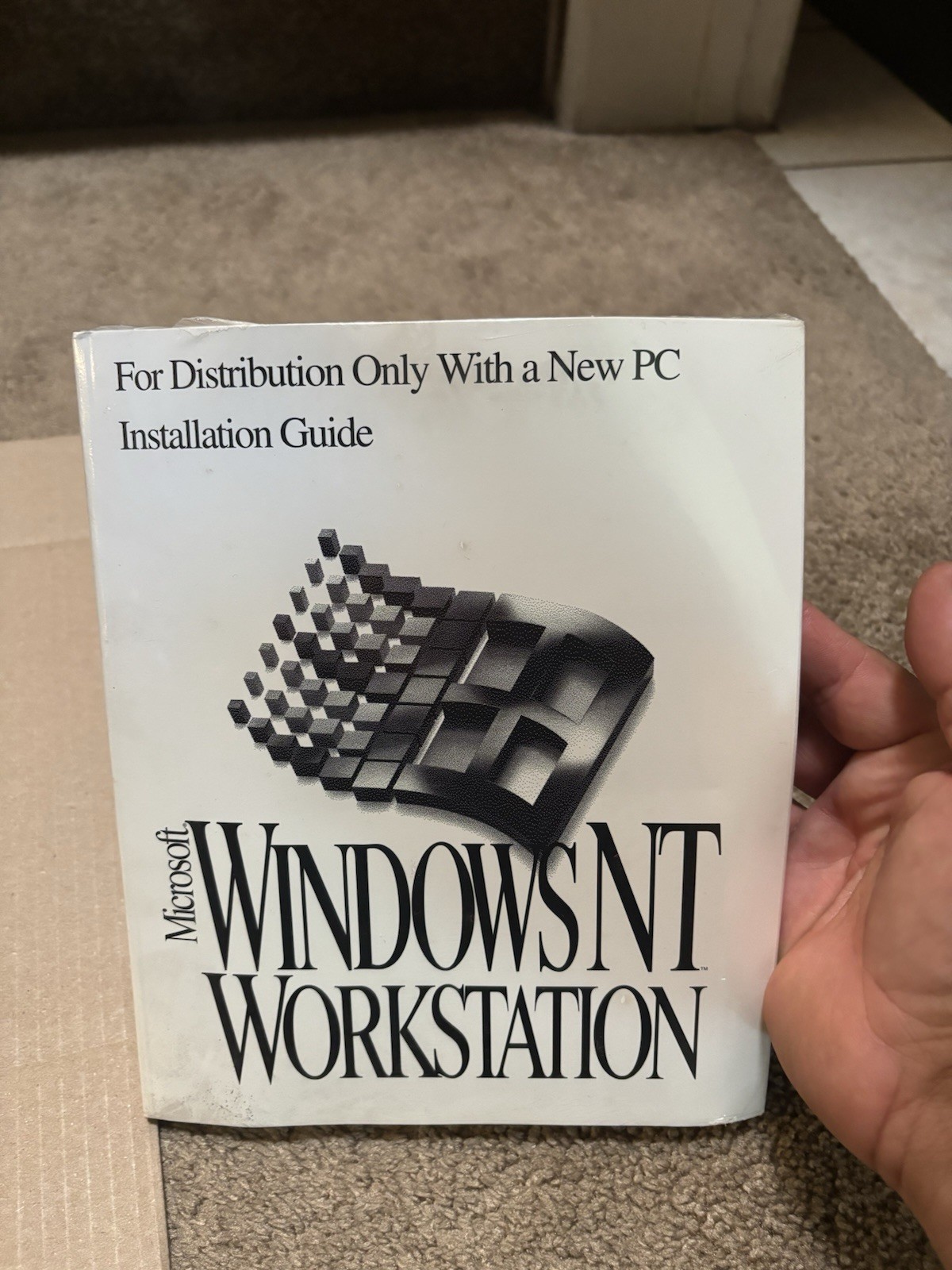 Microsoft Windows NT 3.51 Workstation CD-ROM/Floppy Disc, Manuals SEALED RARE