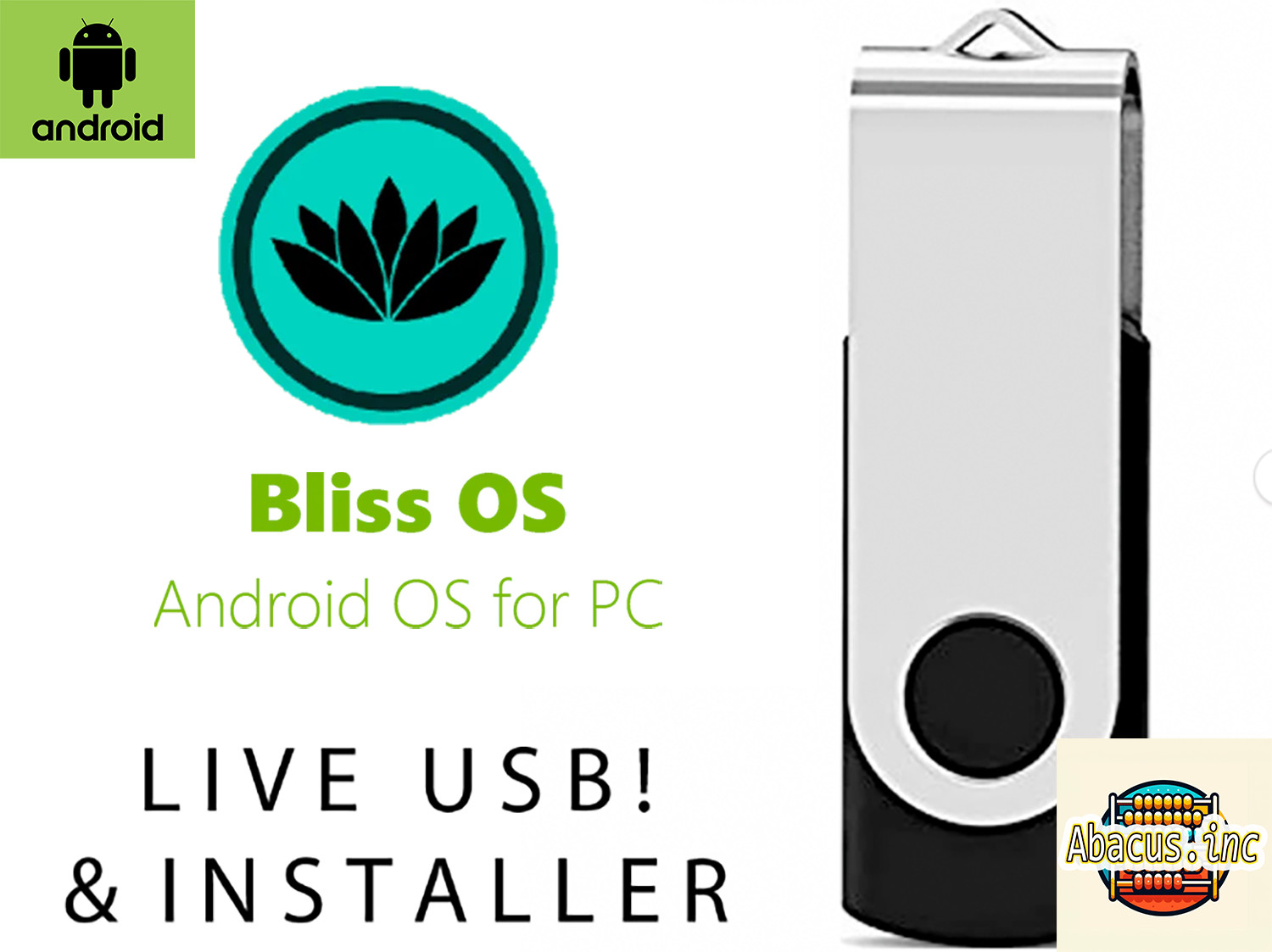 Bliss OS (Android OS x64) Live USB + Installer – Android on PC – At it’s best!