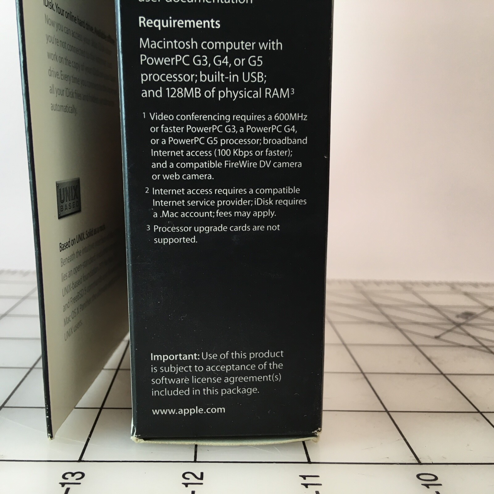Vtg Apple Macintosh OS X 10.3 Panther Computer Software Mac COMPLETE BOX SET