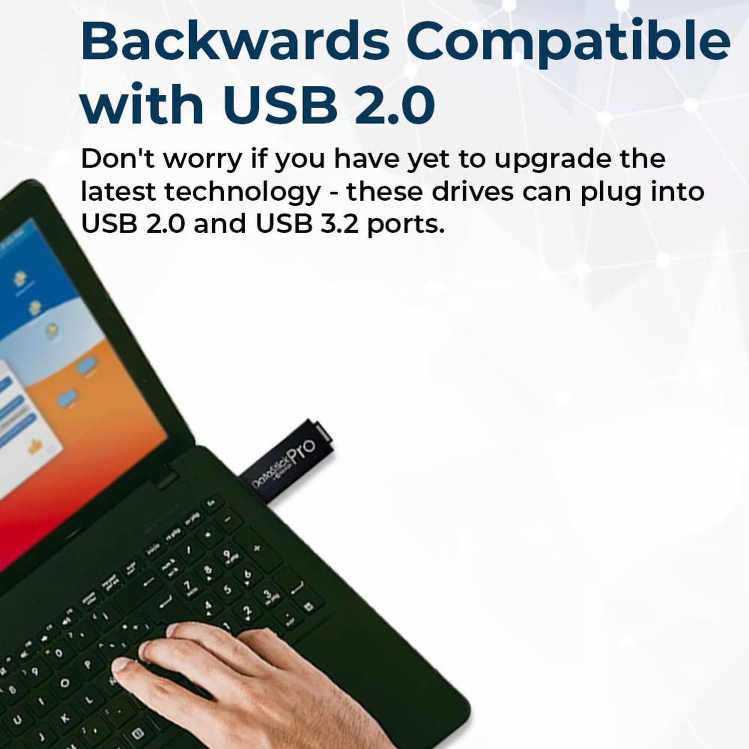 Centon DataStick Pro USB 3.2 Gen1 Aluminum Flash Drive 16GB 5 Pack