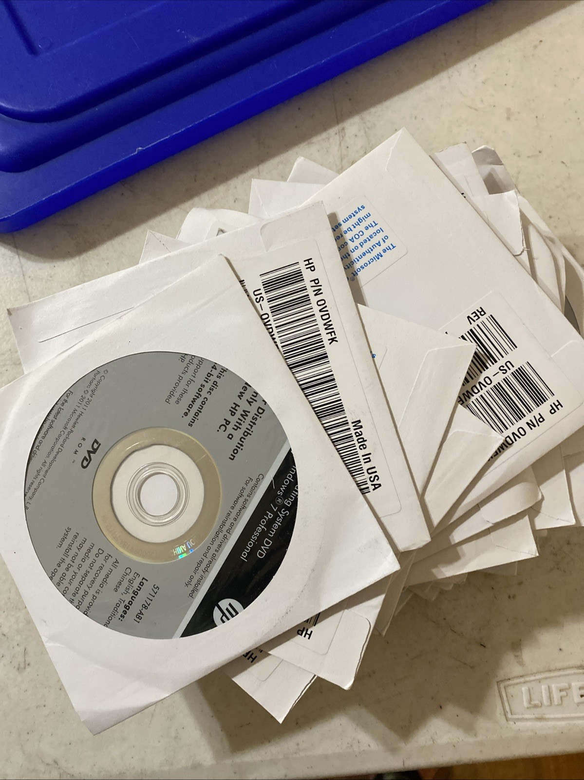 HP Driver Recovery Windows 7 Professional 2011 64bit – SEALED!!!